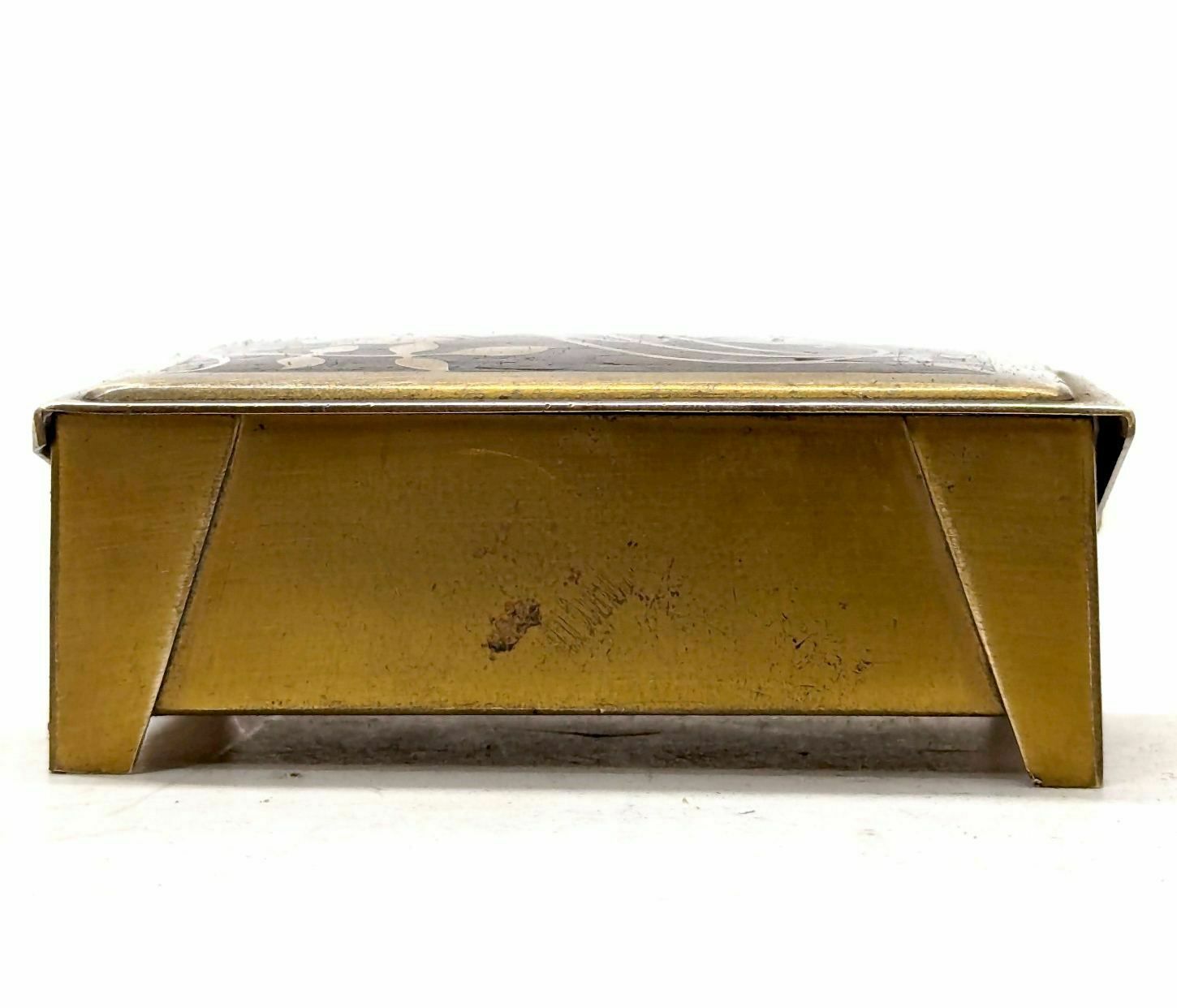 Rosewood Stamp Box With Art Nouveau Inlay 1900 photo buy