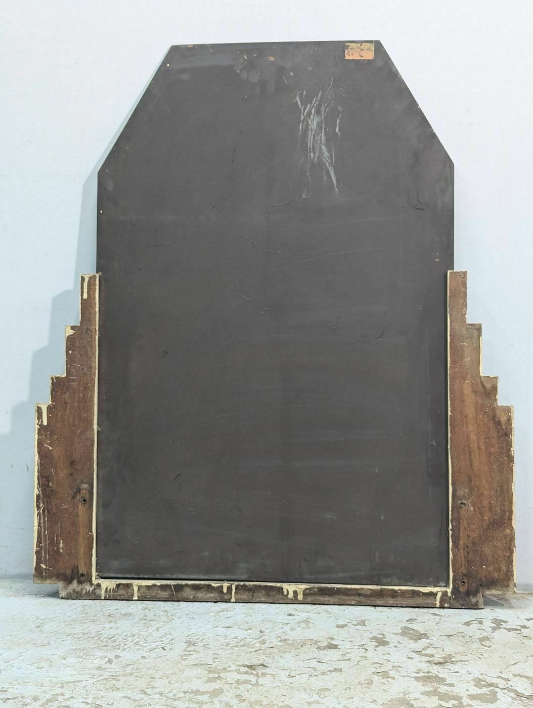 Pair Of 1930s Art Deco Modernist Mirrors In Lacquered Wood photo Home Decor