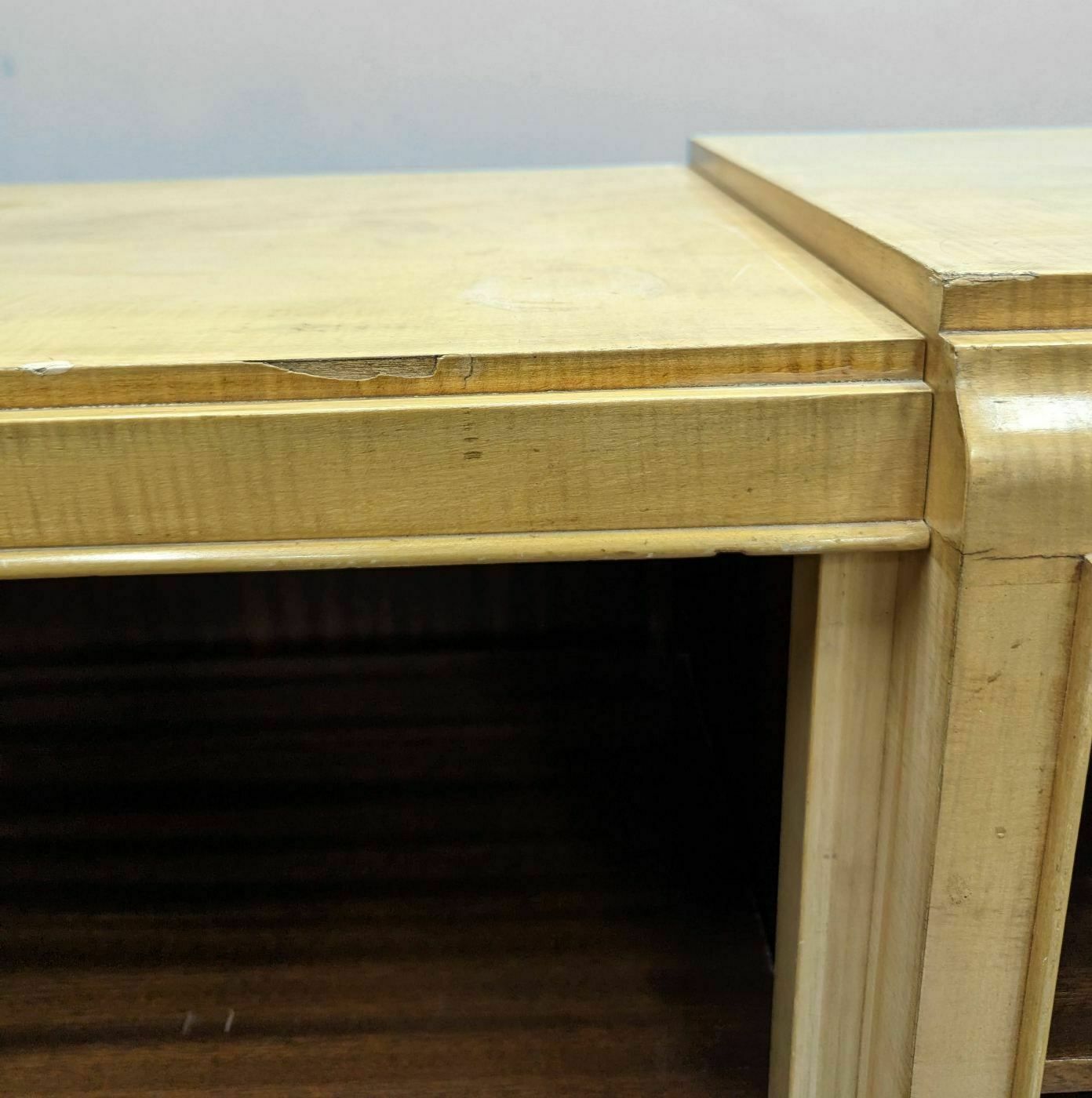 Furniture 1940s Sycamore Maple Veneer Cabinet By Jules Leleu photo