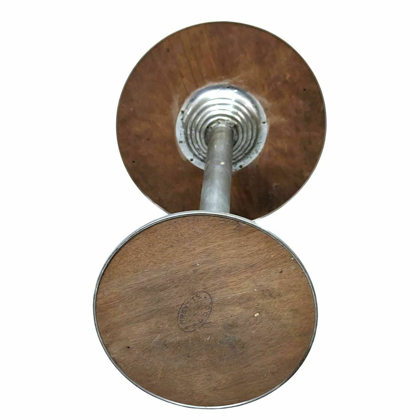 1930s Art Deco Style Metal Pedestal Table photo for sale