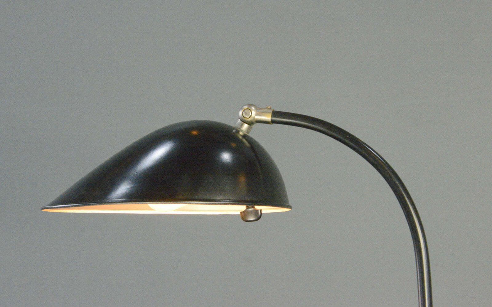 Bag Turgi Desk Lamp By Sigfried Giedion Circa 1930s photo for sale