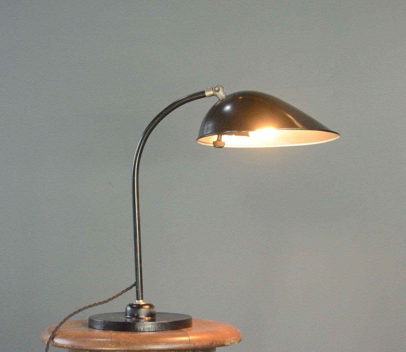 Bag Turgi Desk Lamp By Sigfried Giedion Circa 1930s photo vinterior