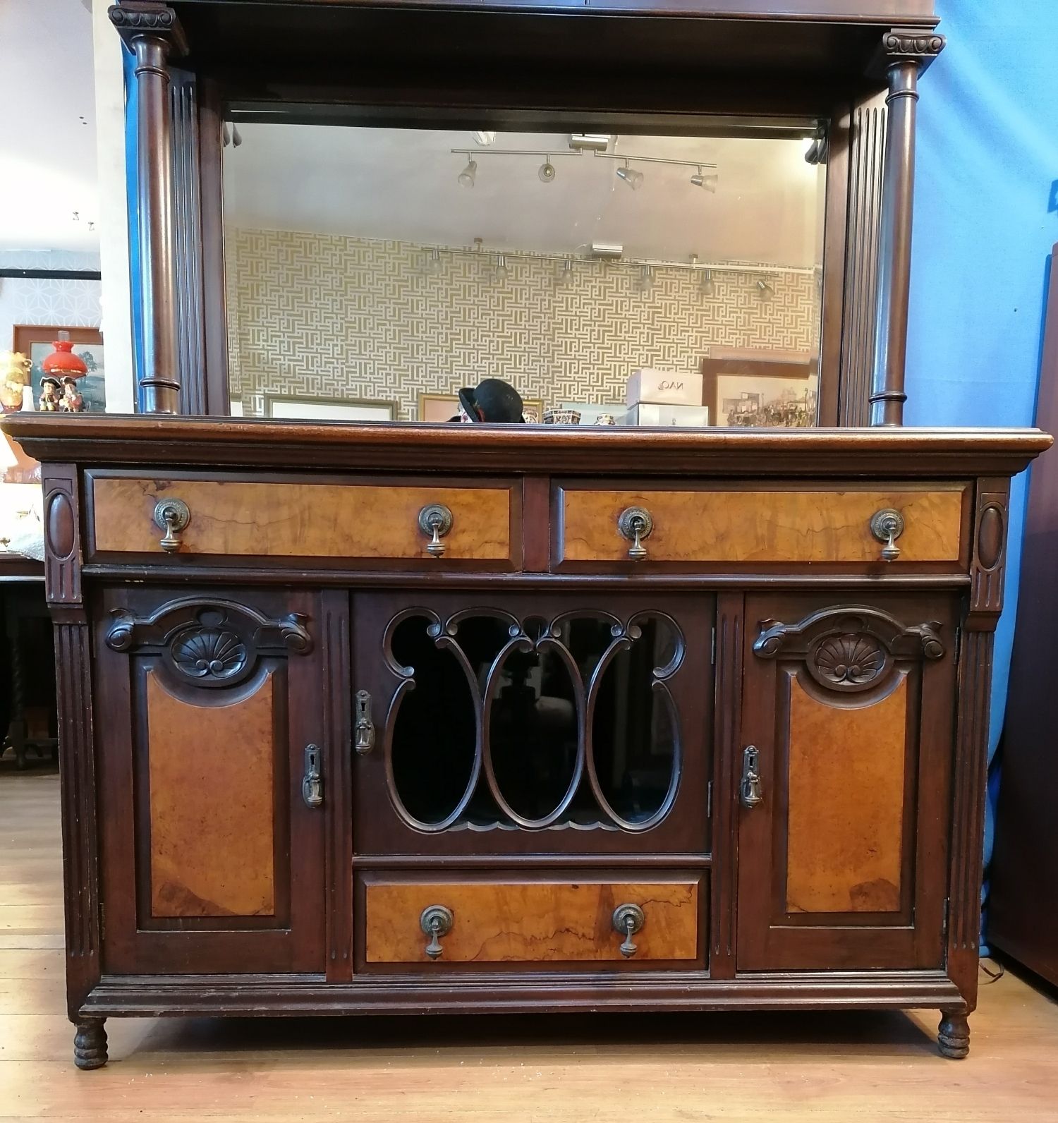 Sideboard  Vintage 1910s, Mahogany photo Furniture