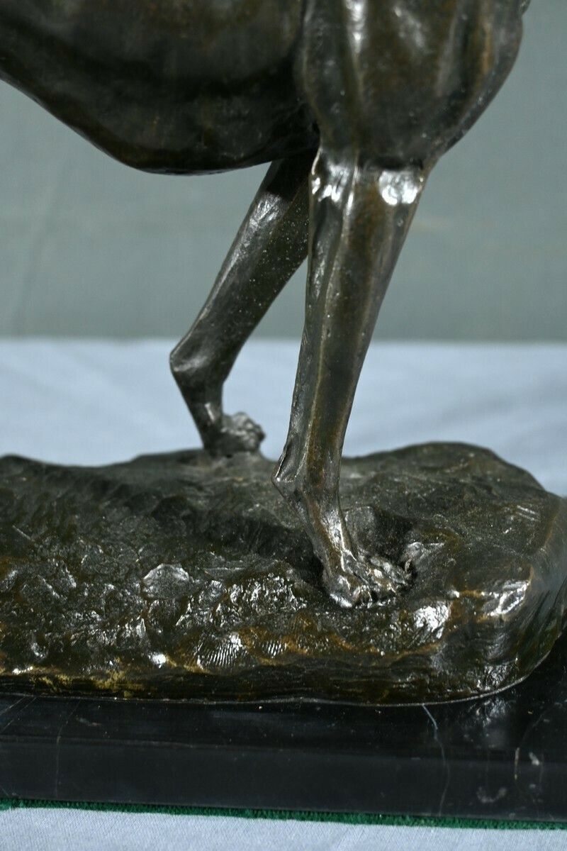 Art Bronze “The Greyhound”, Signed E.Frémiet – Late 19th Century photo