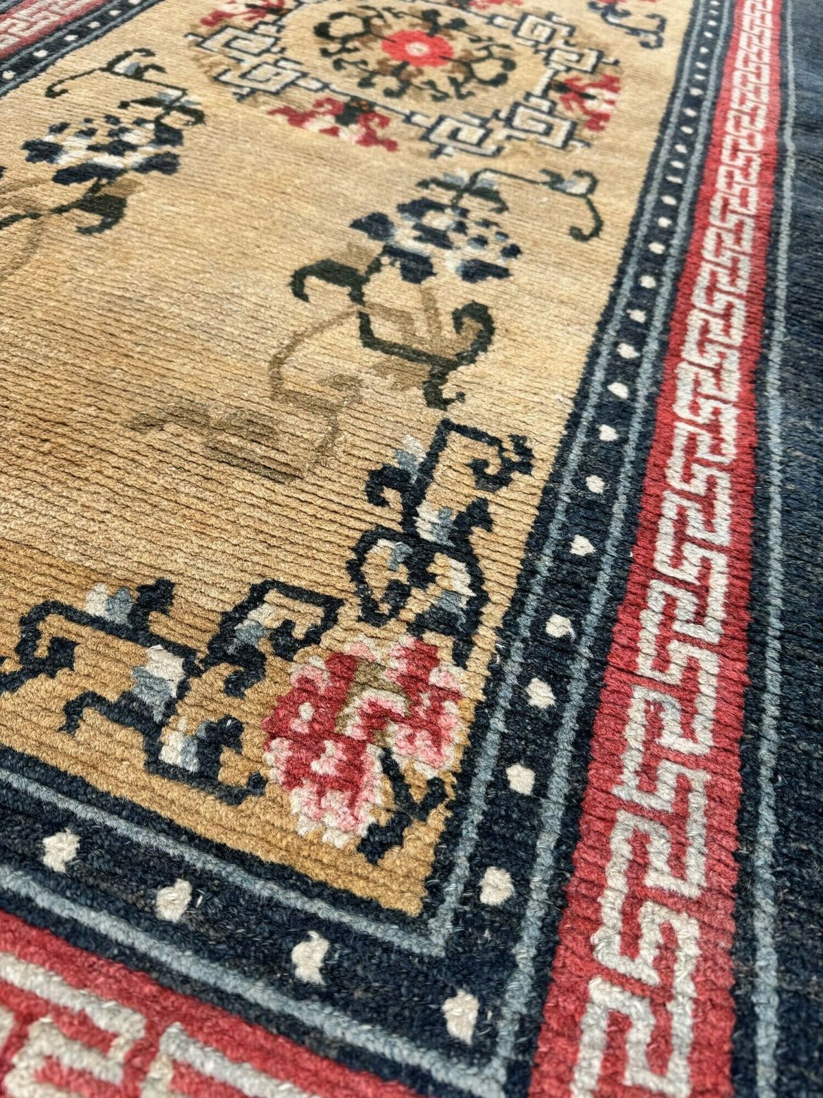 photo buy Antique Tibetan Runner 4.03m X 0.81m