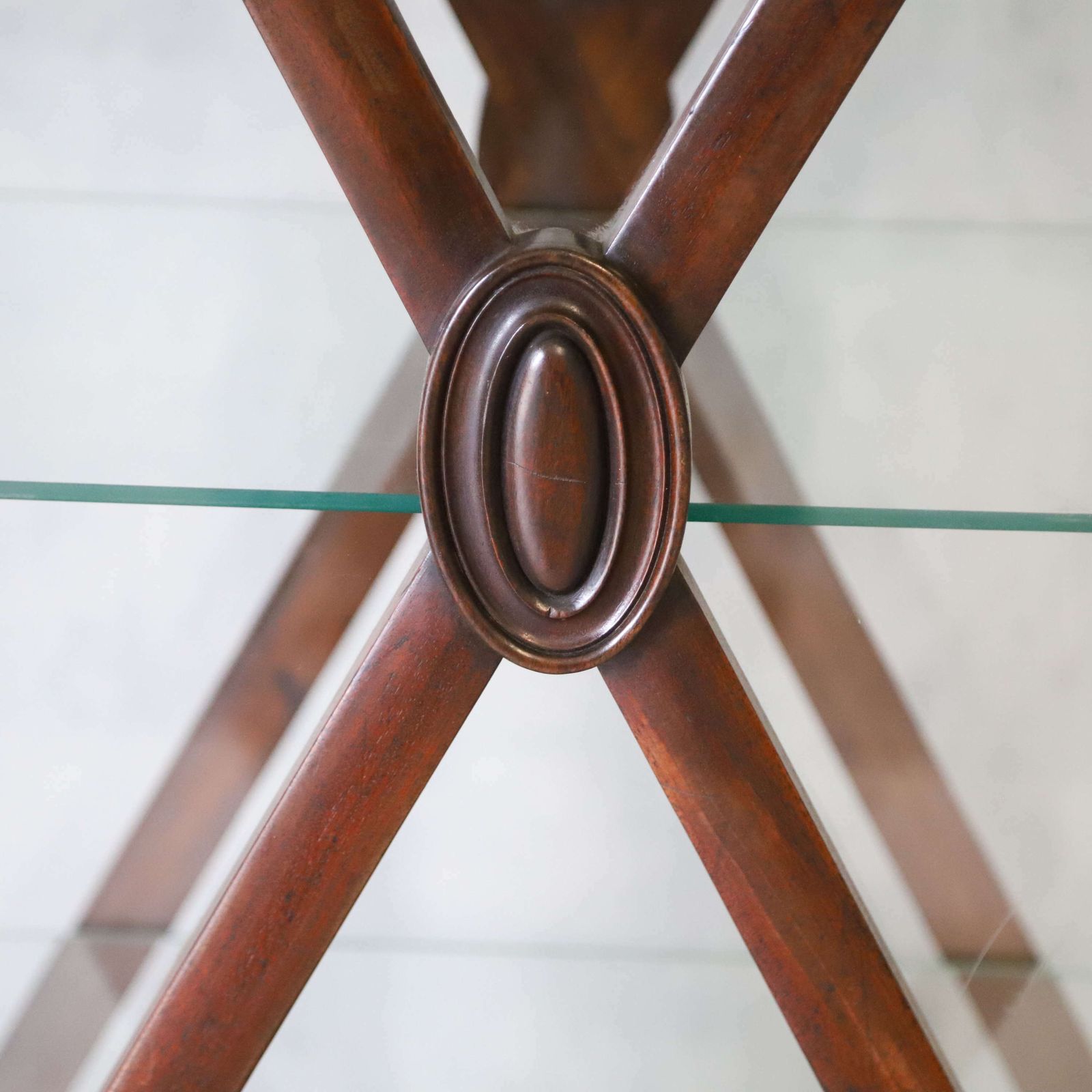 Mid Century Mahogany Display Cabinet In The William IV Style photo 2550.0