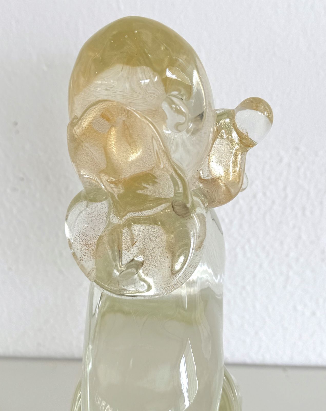 Silvano Signoretto Murano Glass Sculpture Of Dog, 1990s photo buy
