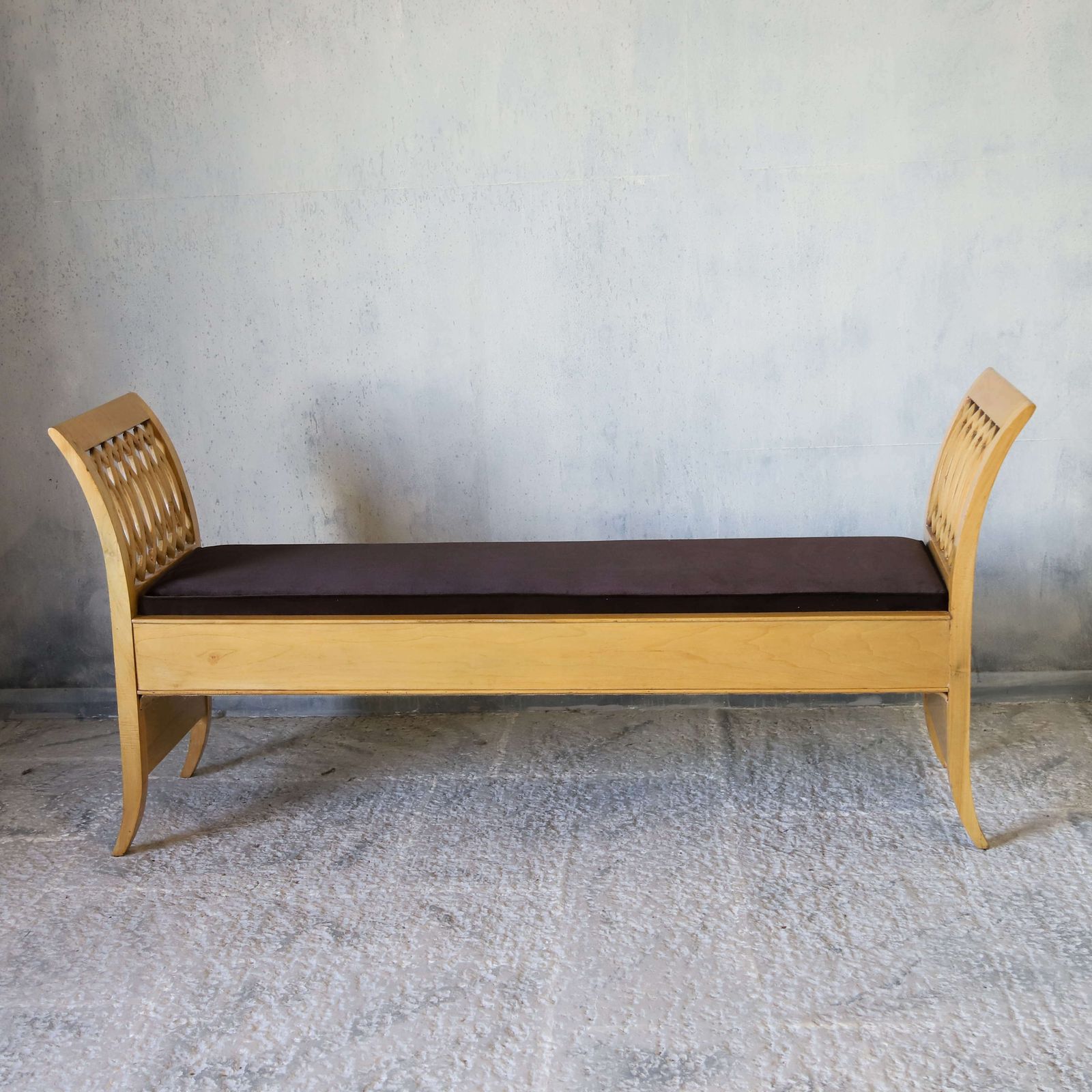 Italian 1940s Daybed Window Seat Attributed To Paolo Buffa photo furniture