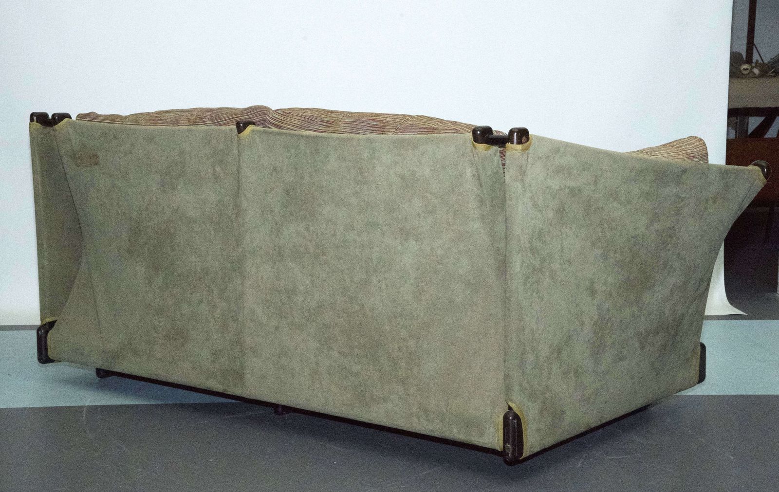 photo vinterior Rare Italian Love Seat, Model Violoncello, Designed By Piero De Martini For Cassina, Italy, 1970s.
