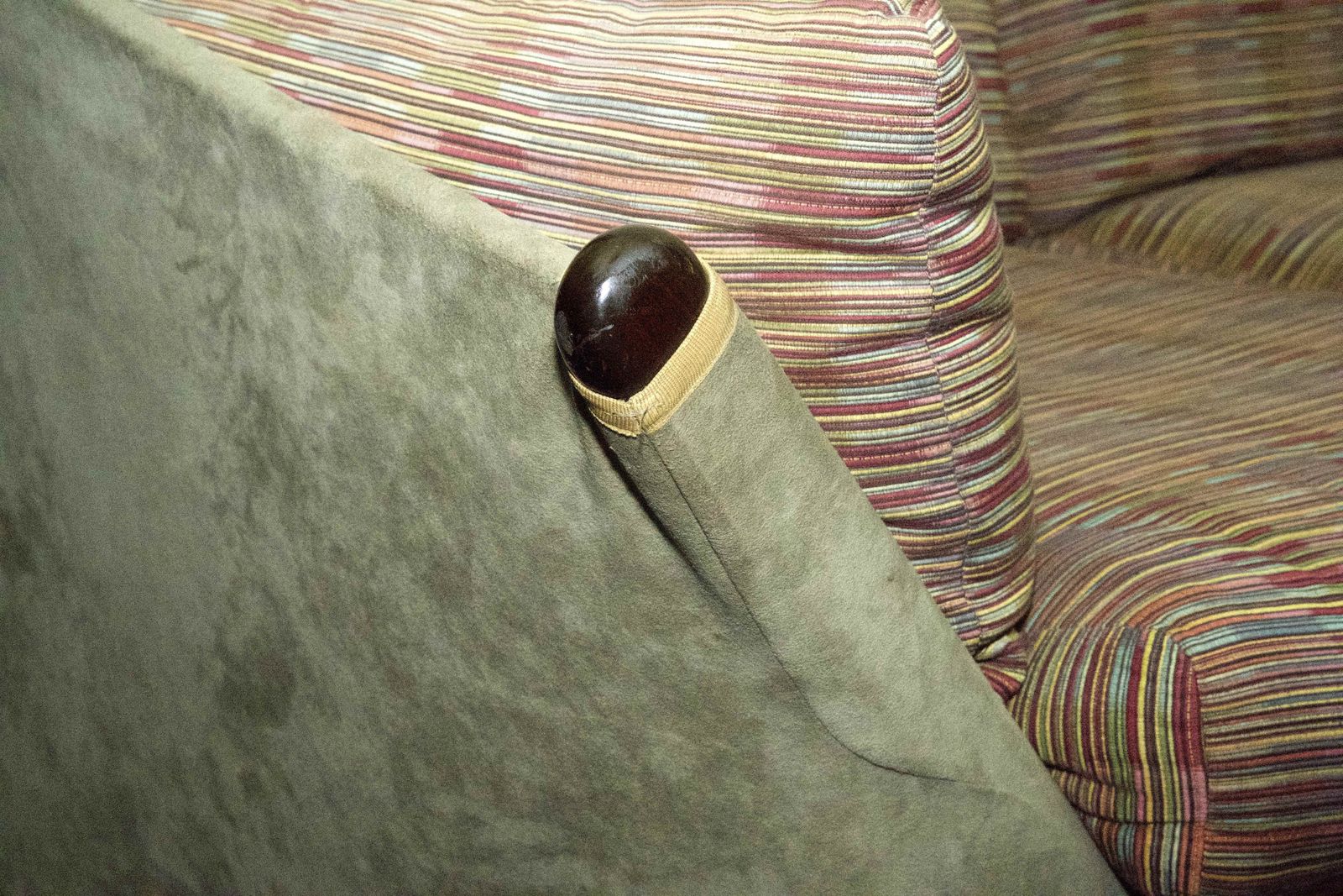 photo buy Rare Italian Love Seat, Model Violoncello, Designed By Piero De Martini For Cassina, Italy, 1970s.