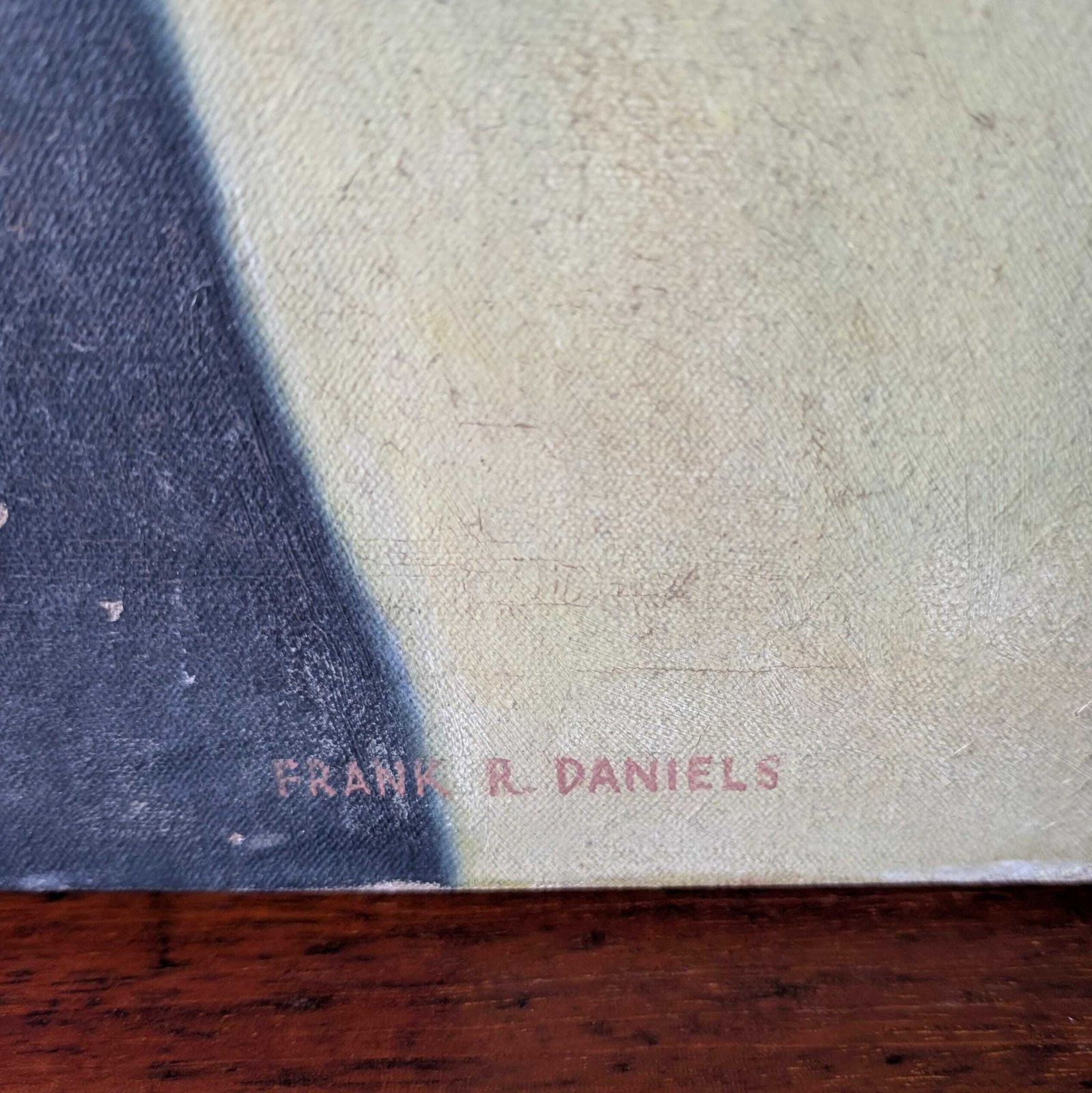 Oil Portrait Of A Gentlemen, 1920s photo vinterior