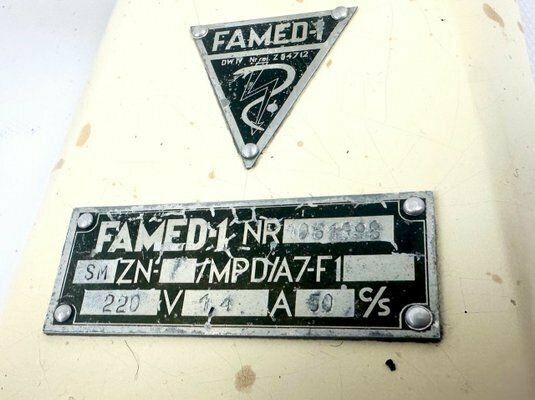 Industrial Polish Famed Medical Lamp, 1950s photo buy