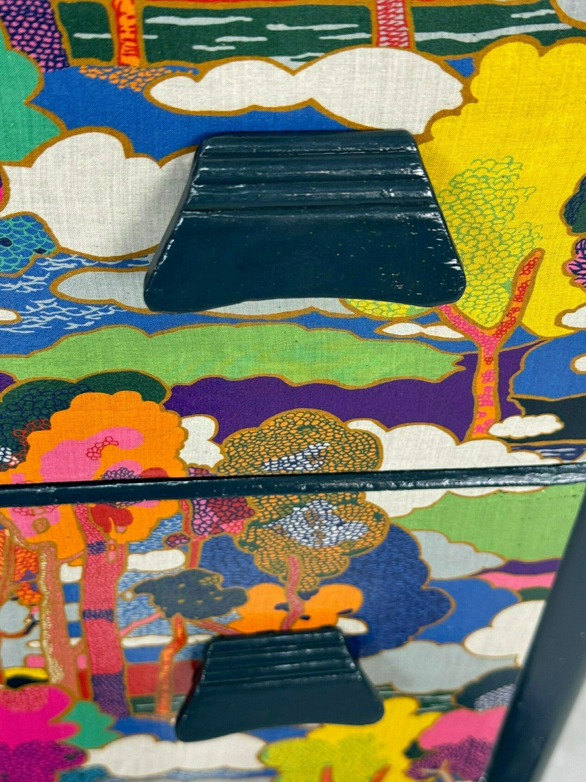 Harris Lebus Art Deco Liberty Print Chest Of Drawers photo vinterior