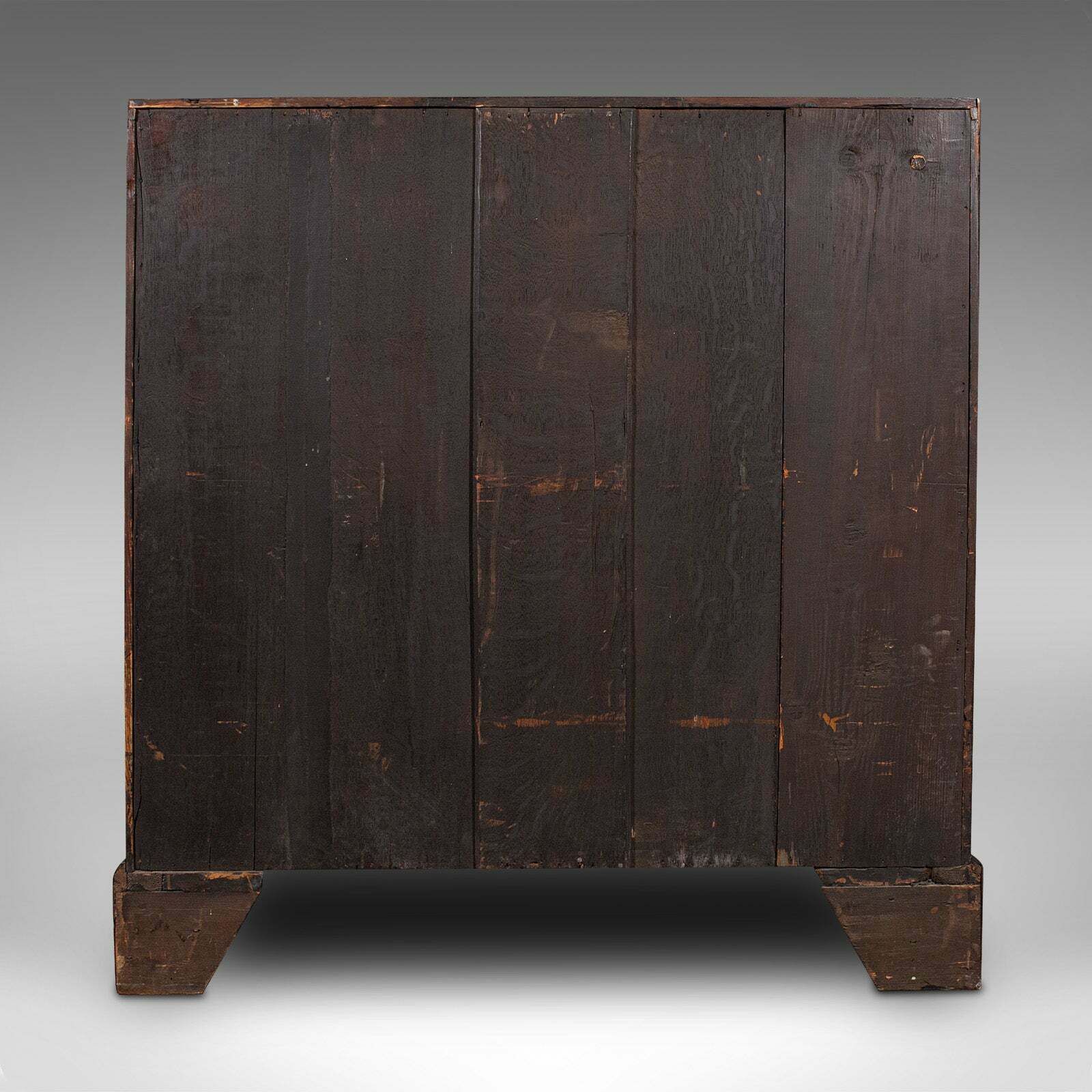 Antique Gentleman's Bureau, English, Walnut, Writing Desk, Secretaire, Georgian photo vinterior