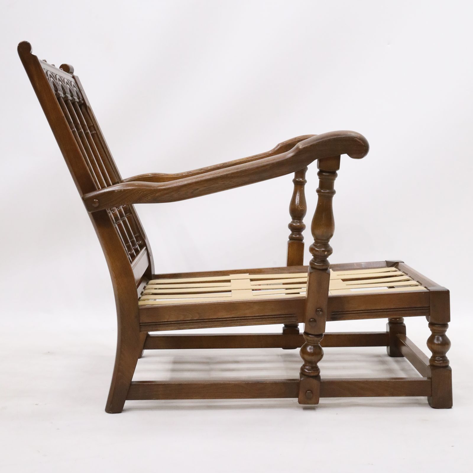 Ercol Windsor Easy Chair Frame Model 445 1970s Newly Webbed Free Uk Delivery photo 247.0