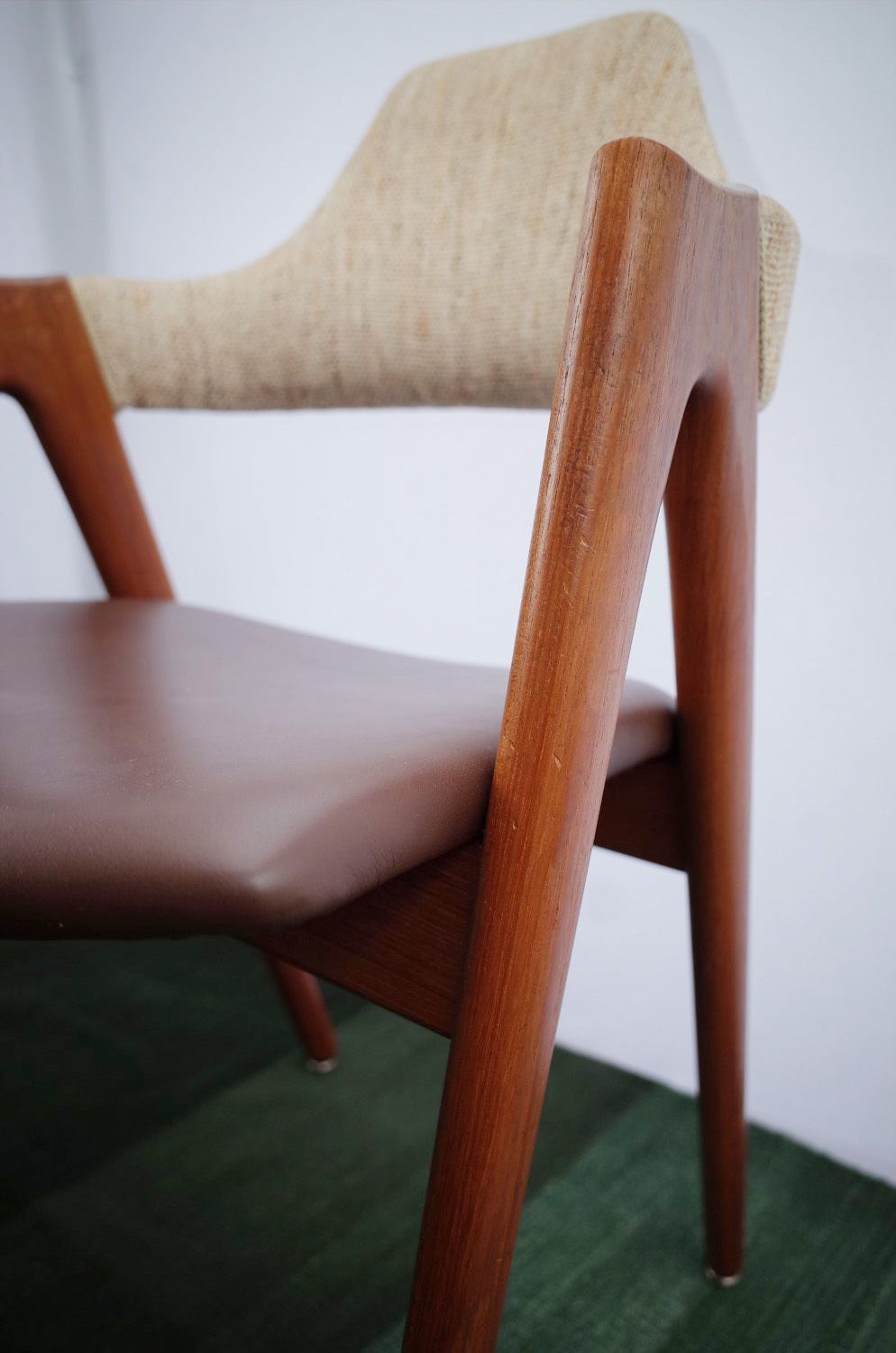Compass Chair Kai Kristiansen Teak photo for sale