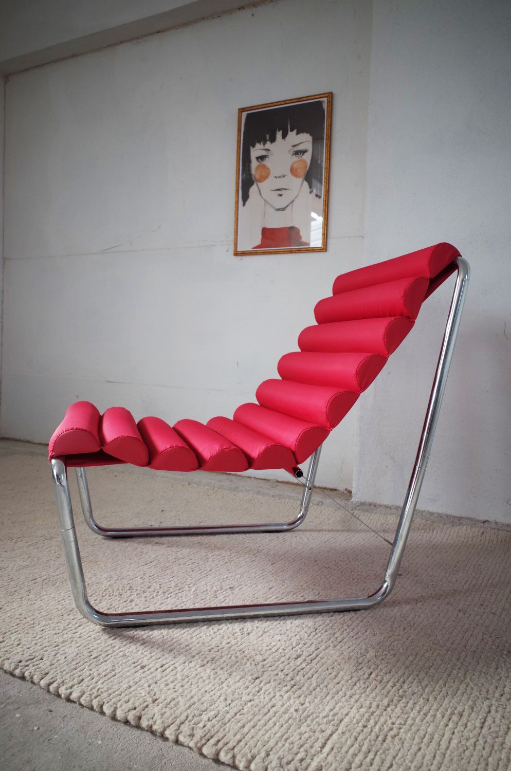 Vintage Lounge Chair By Michel Boyer 1970 photo buy
