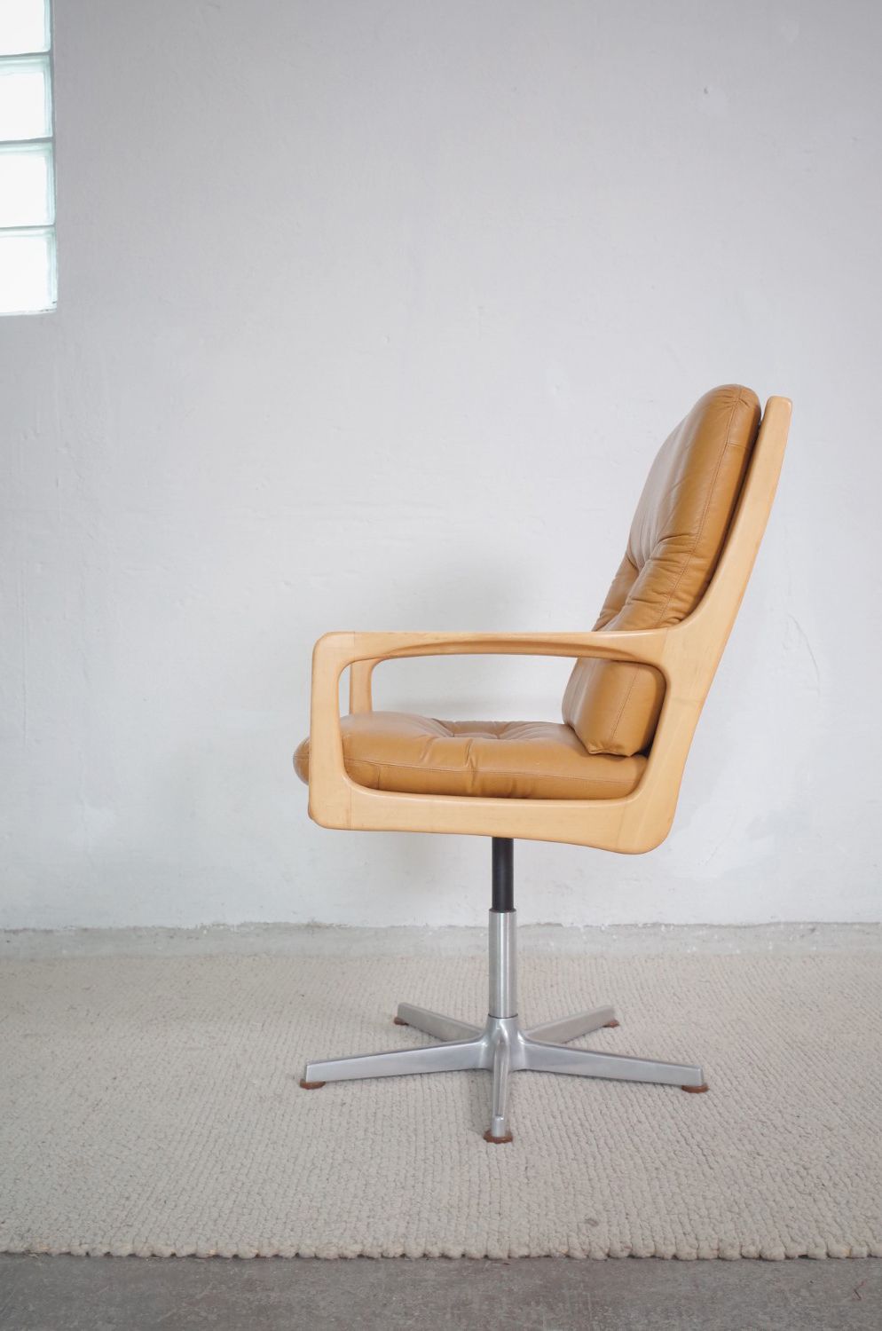 Eugen Schmidt Soloform Swivel Chair photo for sale