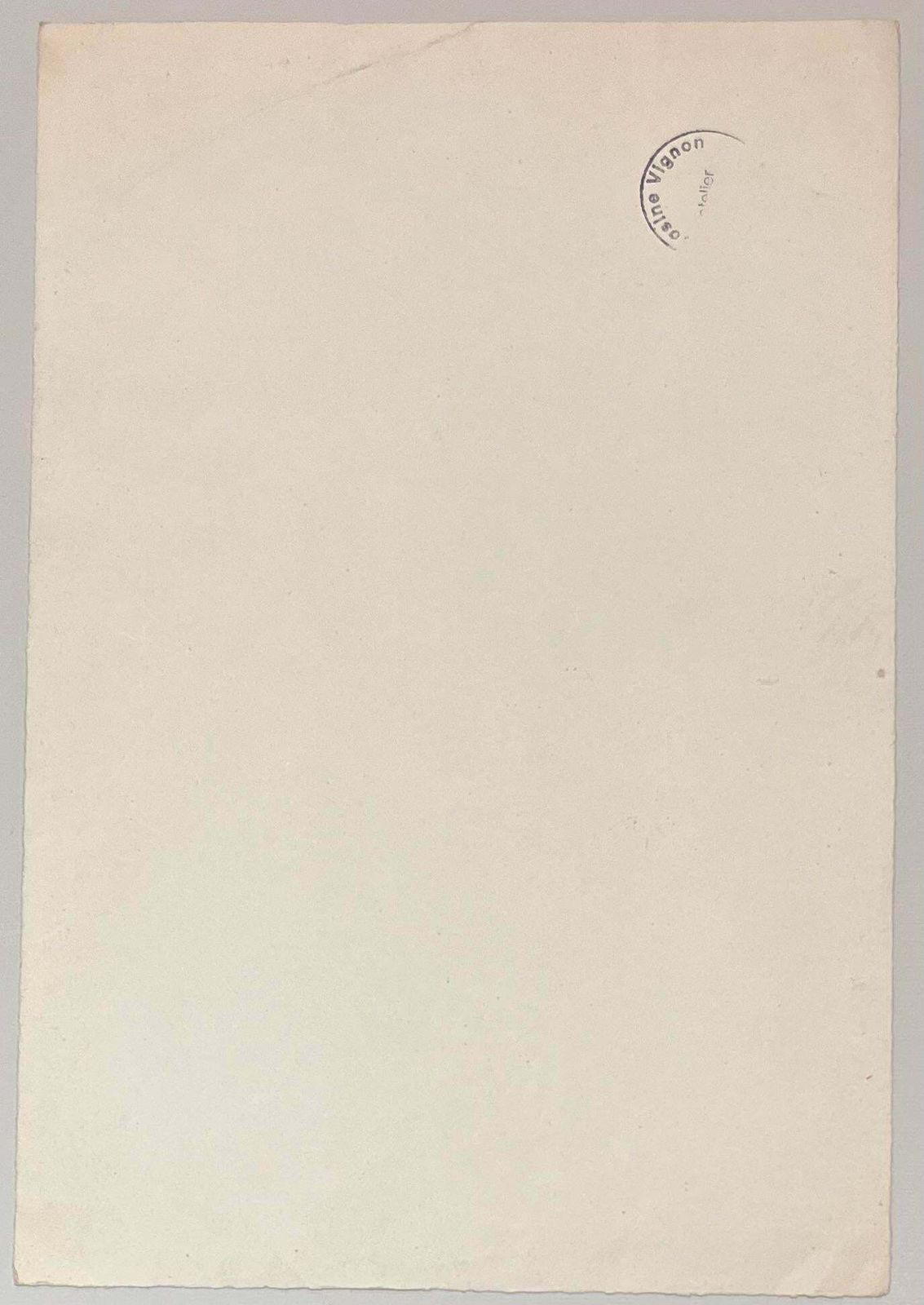 Josine Vignonmid Century French Pencil Portrait Of A Woman1950's photo 306.0