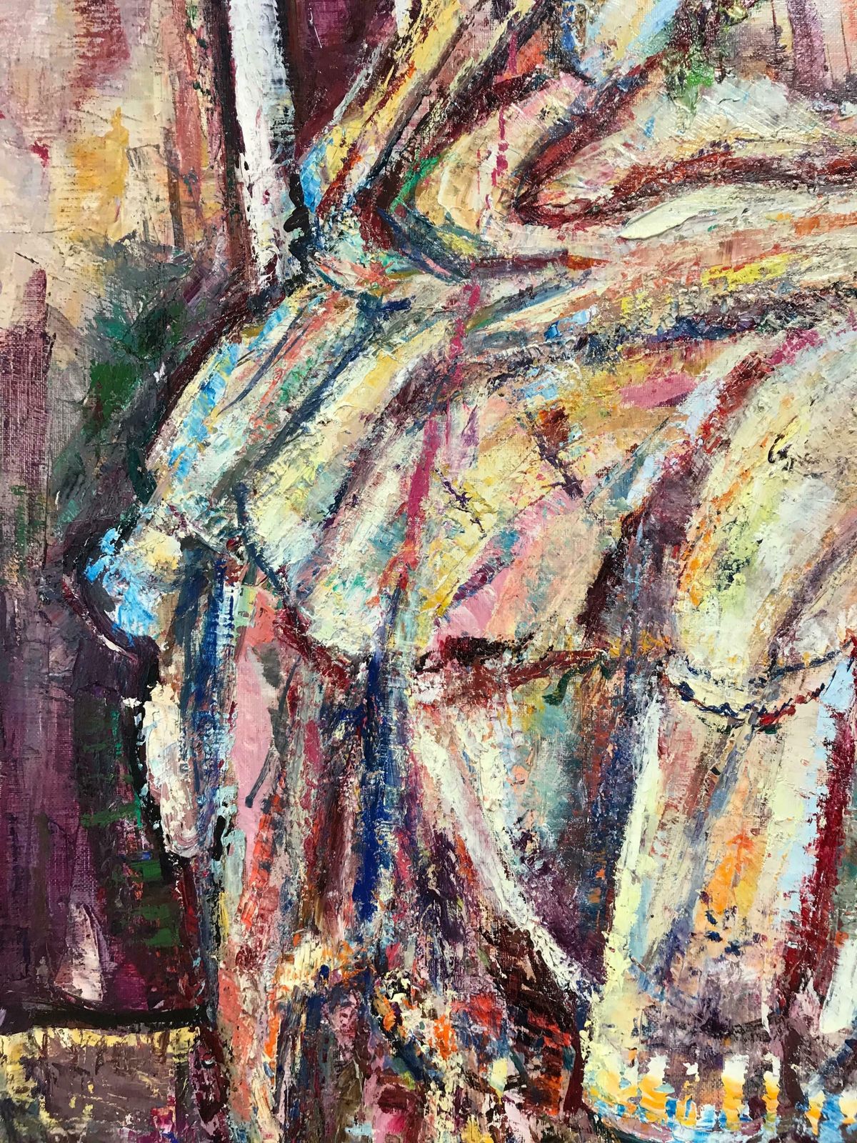Maria Tort Xirausigned Original Oil Painting   Lady In Hat photo buy