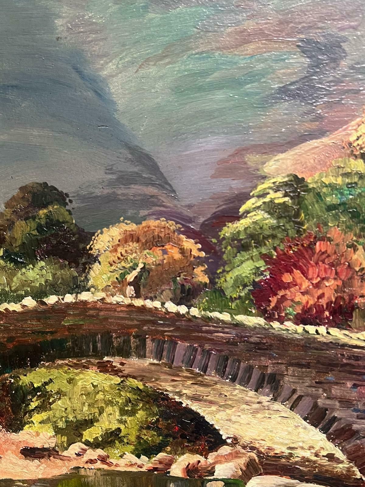 Alan. B. Charltonborrowdale English Lake District Large Signed Framed English Oil Painting photo buy