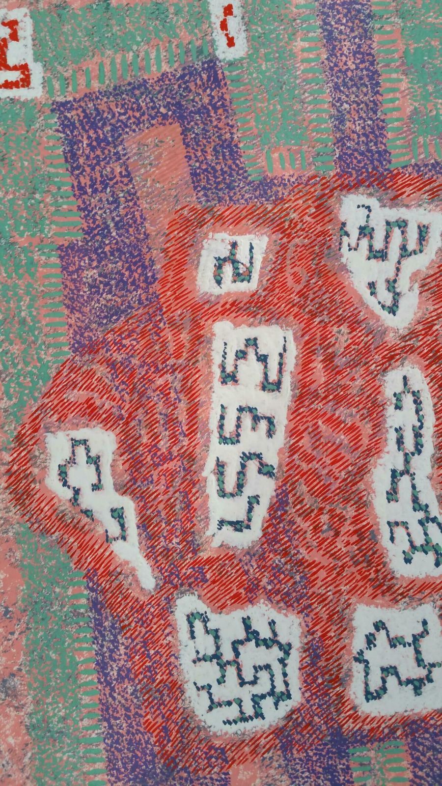 Louis Bellonfrench Neo Impressionist Pointillist Abstract Mid 20th Century Signed Paintingc. 1940s photo buy