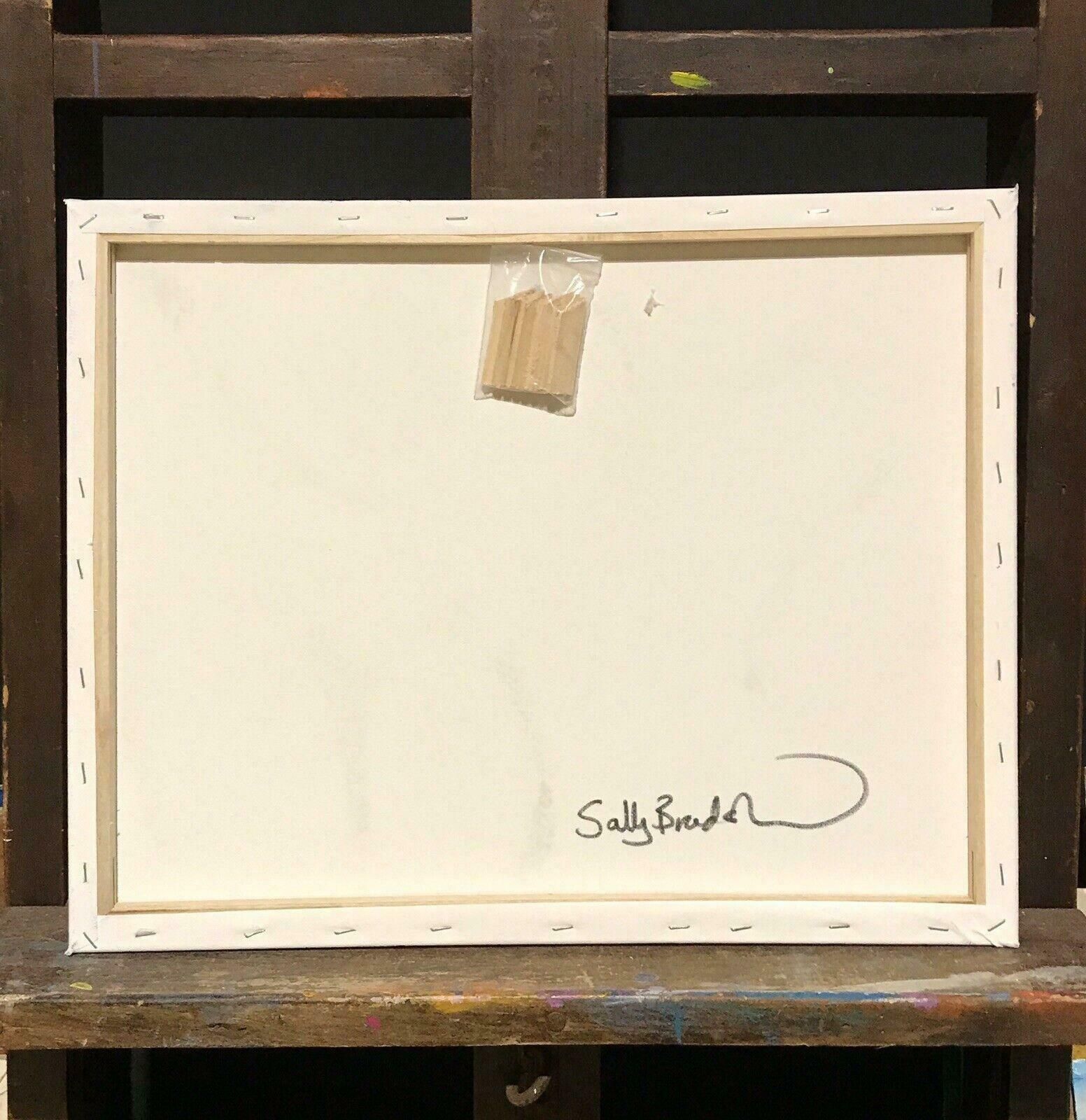Sally Bradshawsally Bradshaw (B.1962) Contemporary Abstract British Painting   White & Bluec.2017 photo buy