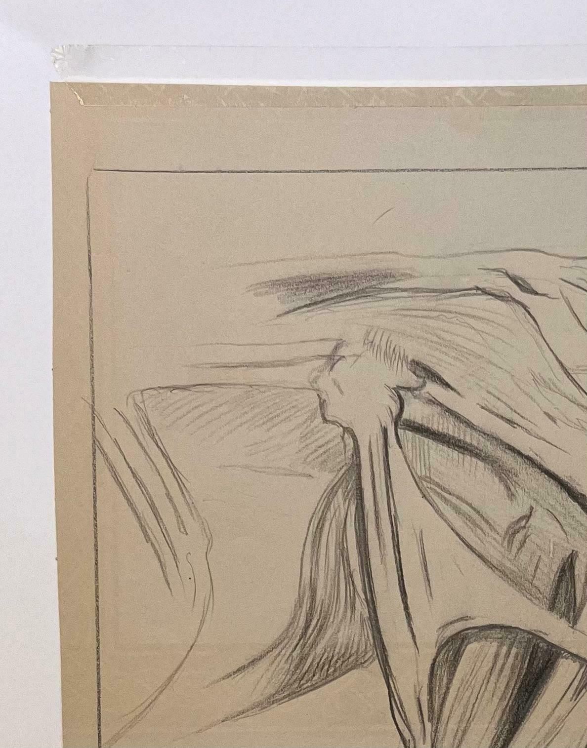 Robert Ladouoriginal French Anatomical Study Of A Horse's Shoulder20th Century photo for sale