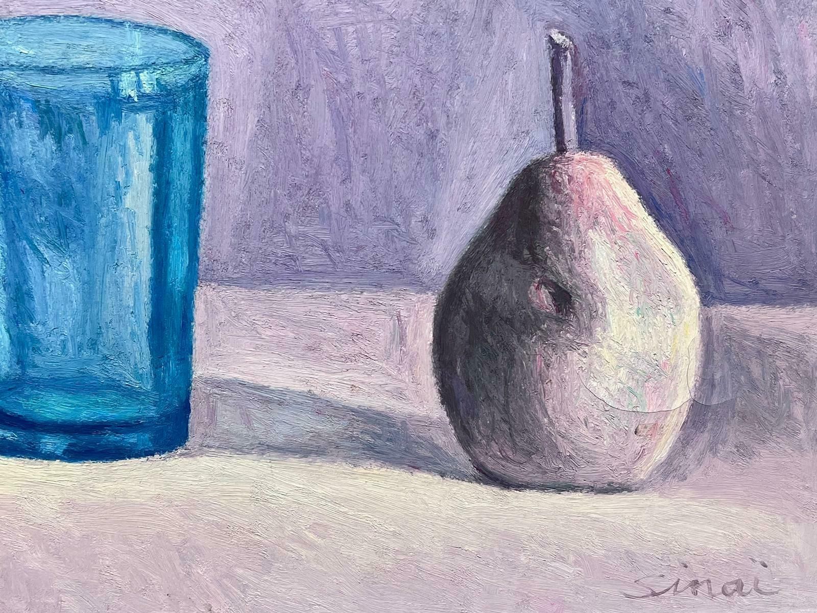 French Schoolfrench Post Impressionist Still Life Fruit & Glass Of Wine 20th Century photo for sale