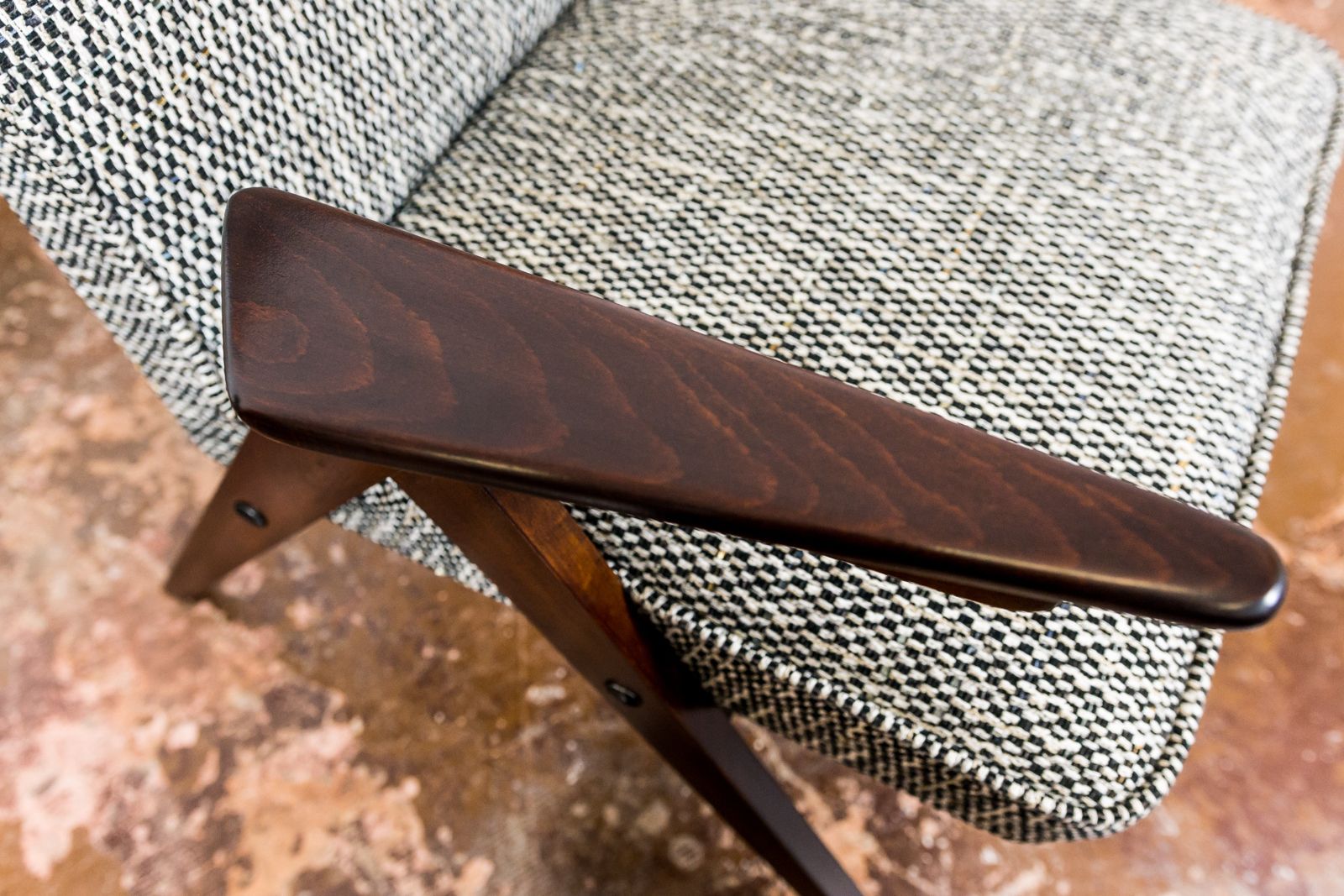 Customizable Pair Of Restored Mid Century "Bunny" Armchairs, 1970's photo Furniture