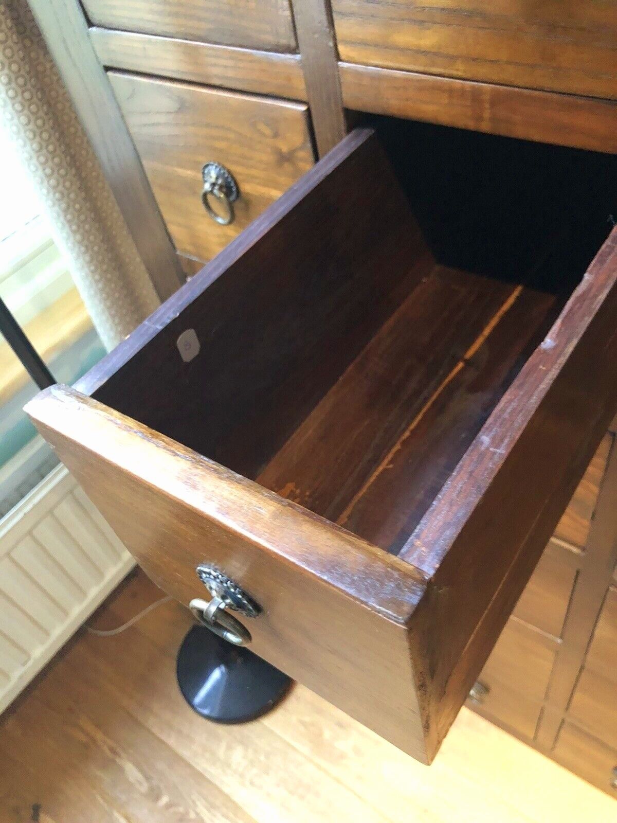 Beautiful Rare Lombok Seba Dark Teak Apothecary Cabinet   Dark Brown photo buy