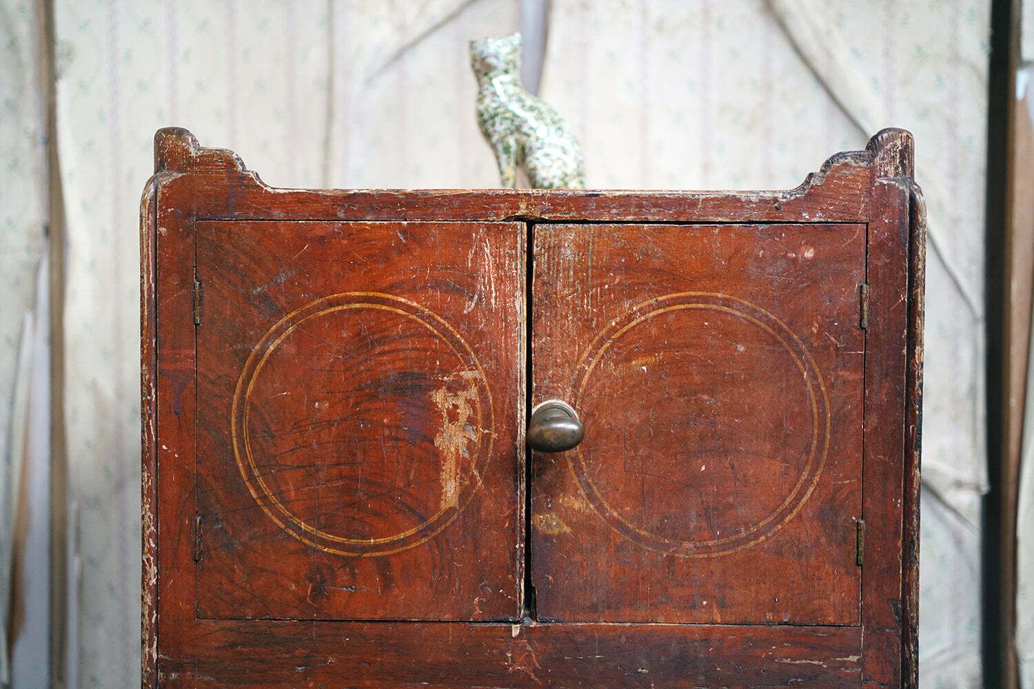 A George III Painted Pine Bedside Commode C.1780 photo 1200.0