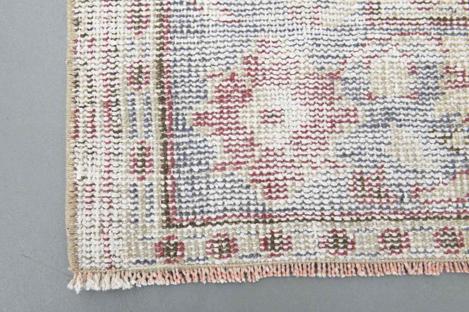 250x335 Cm Area Rug For Living Room, Kitchen Decor, Turkish Vintage Rugs, Pink Beige Oushak Carpet, photo 1247.0