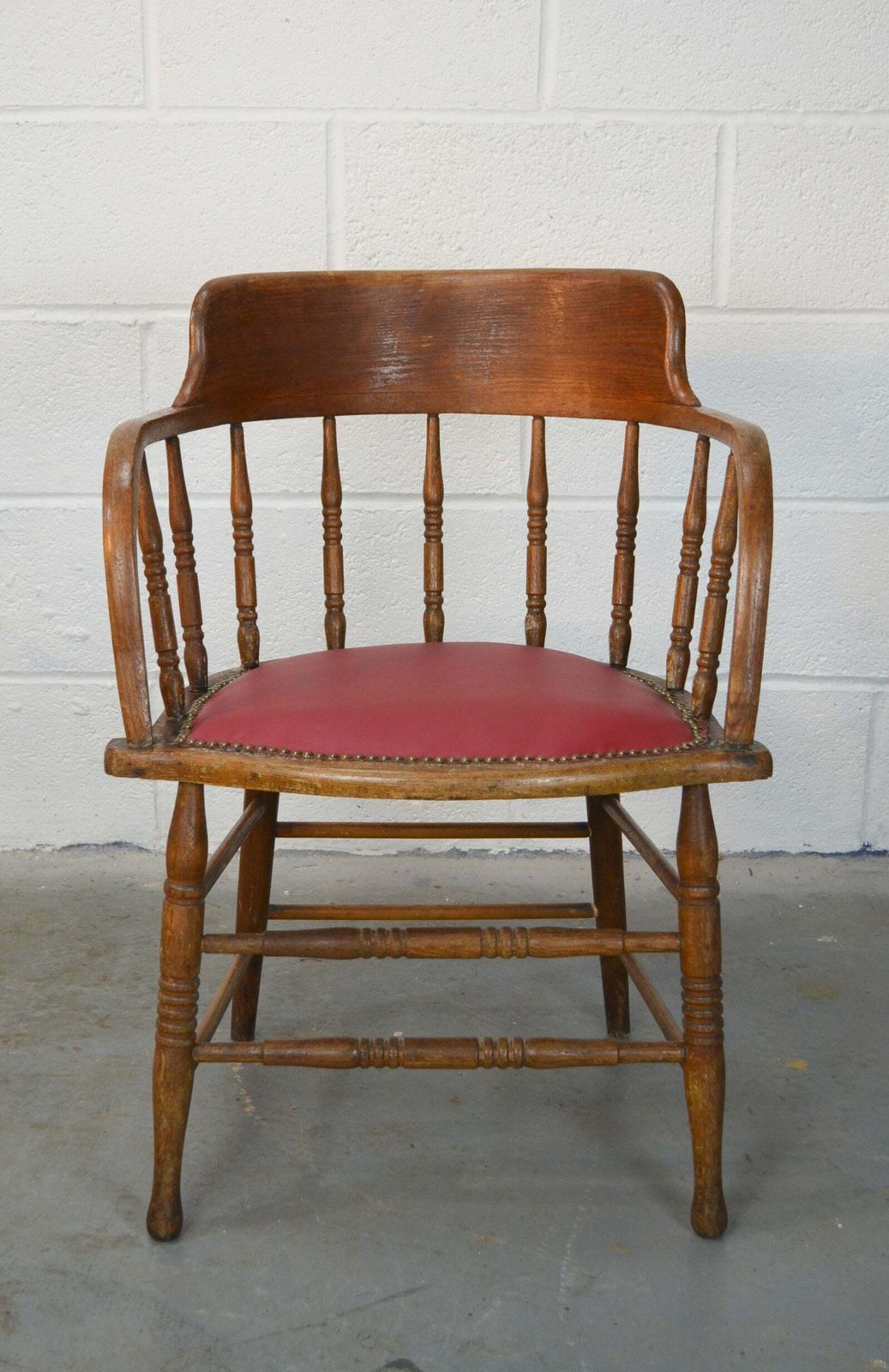 Early 20th Century Desk Chair, Upcycled photo furniture