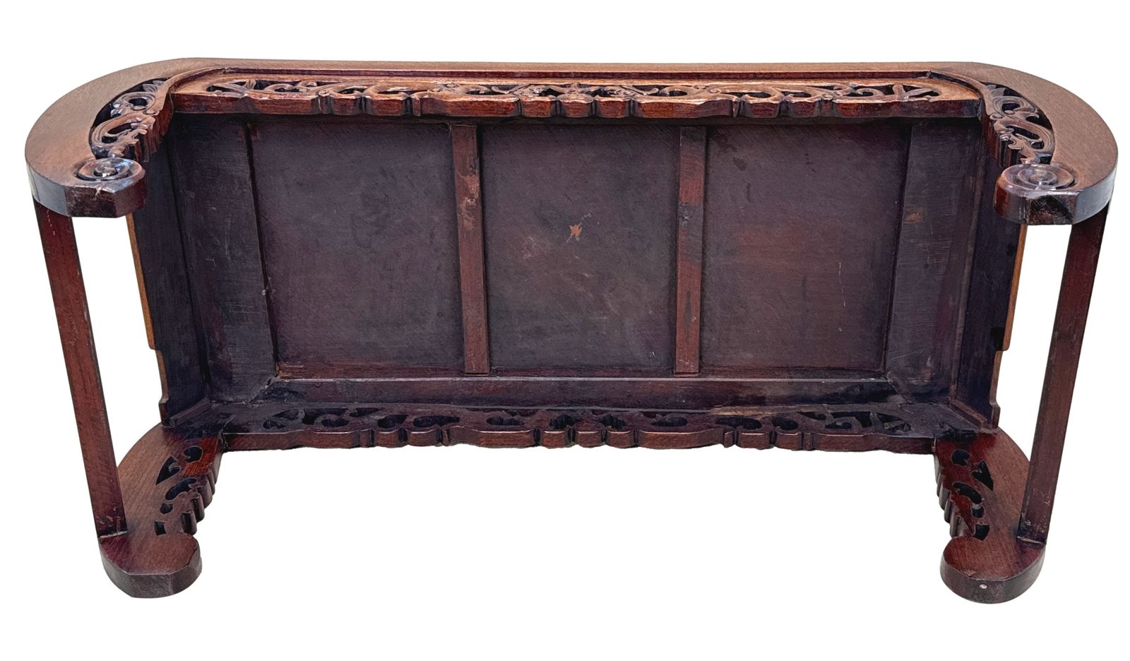 19th Century Oriental Hardwood Opium Coffee Table (China, Circa 1880) photo vintage