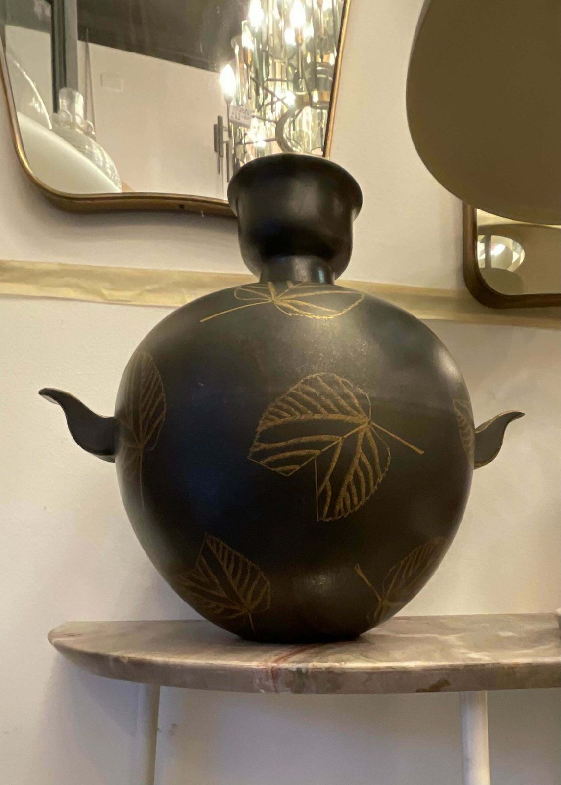 Guido Andlovitz   Vase Model Monza 46  Glazed Strong Earthenware    Italy 1930 photo for sale