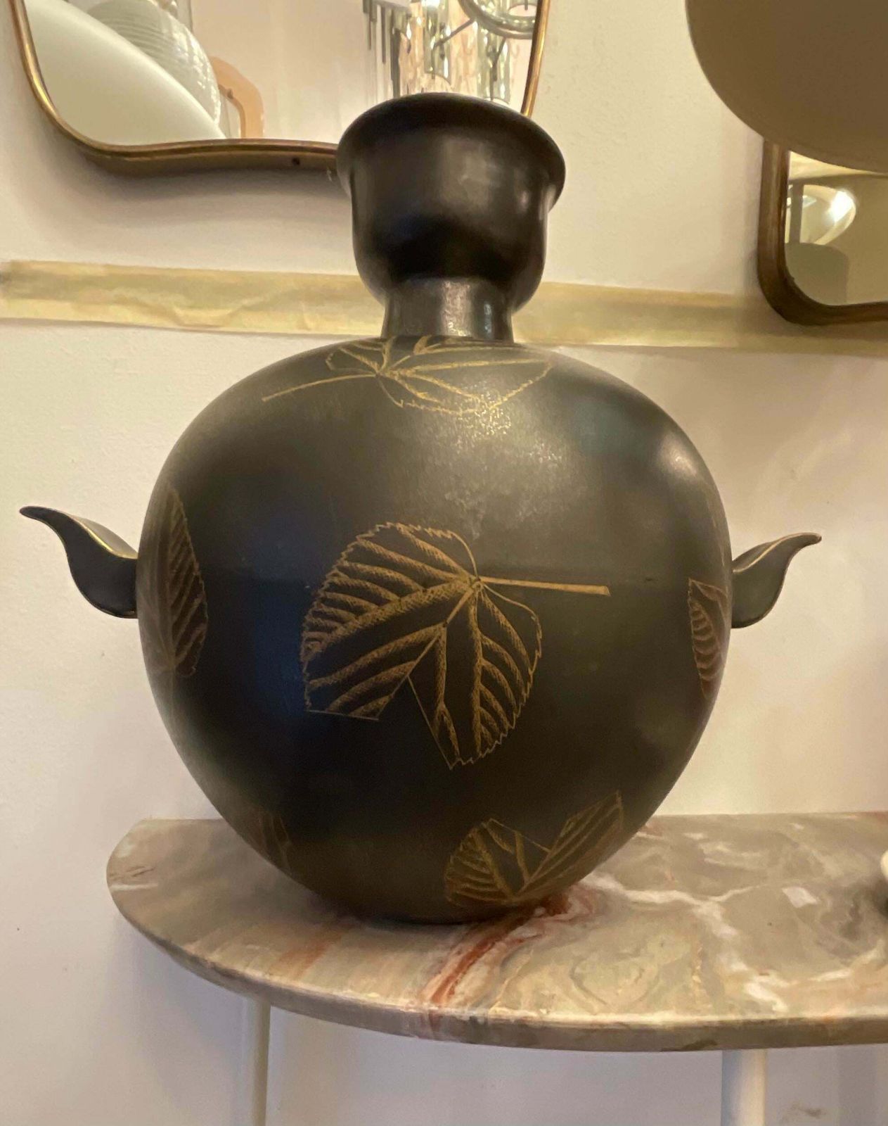 Guido Andlovitz   Vase Model Monza 46  Glazed Strong Earthenware    Italy 1930 photo 3996.0