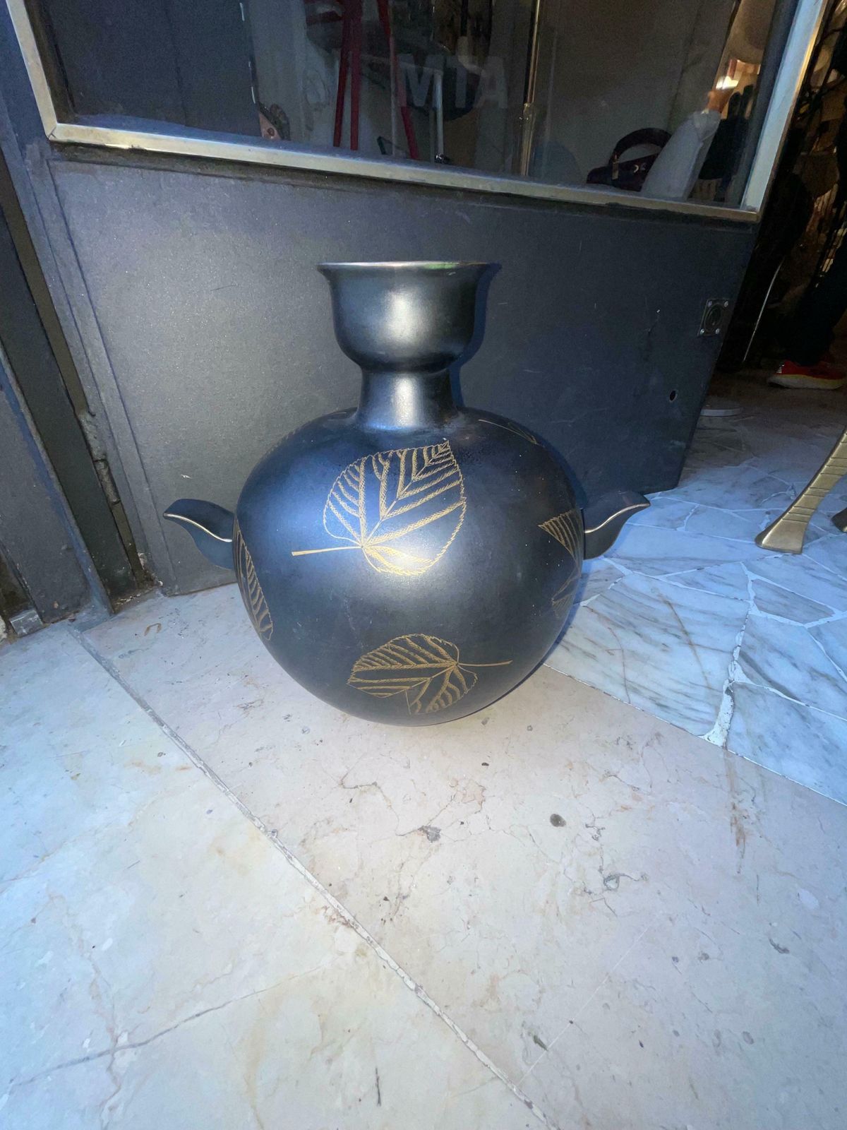 Guido Andlovitz   Vase Model Monza 46  Glazed Strong Earthenware    Italy 1930 photo vintage