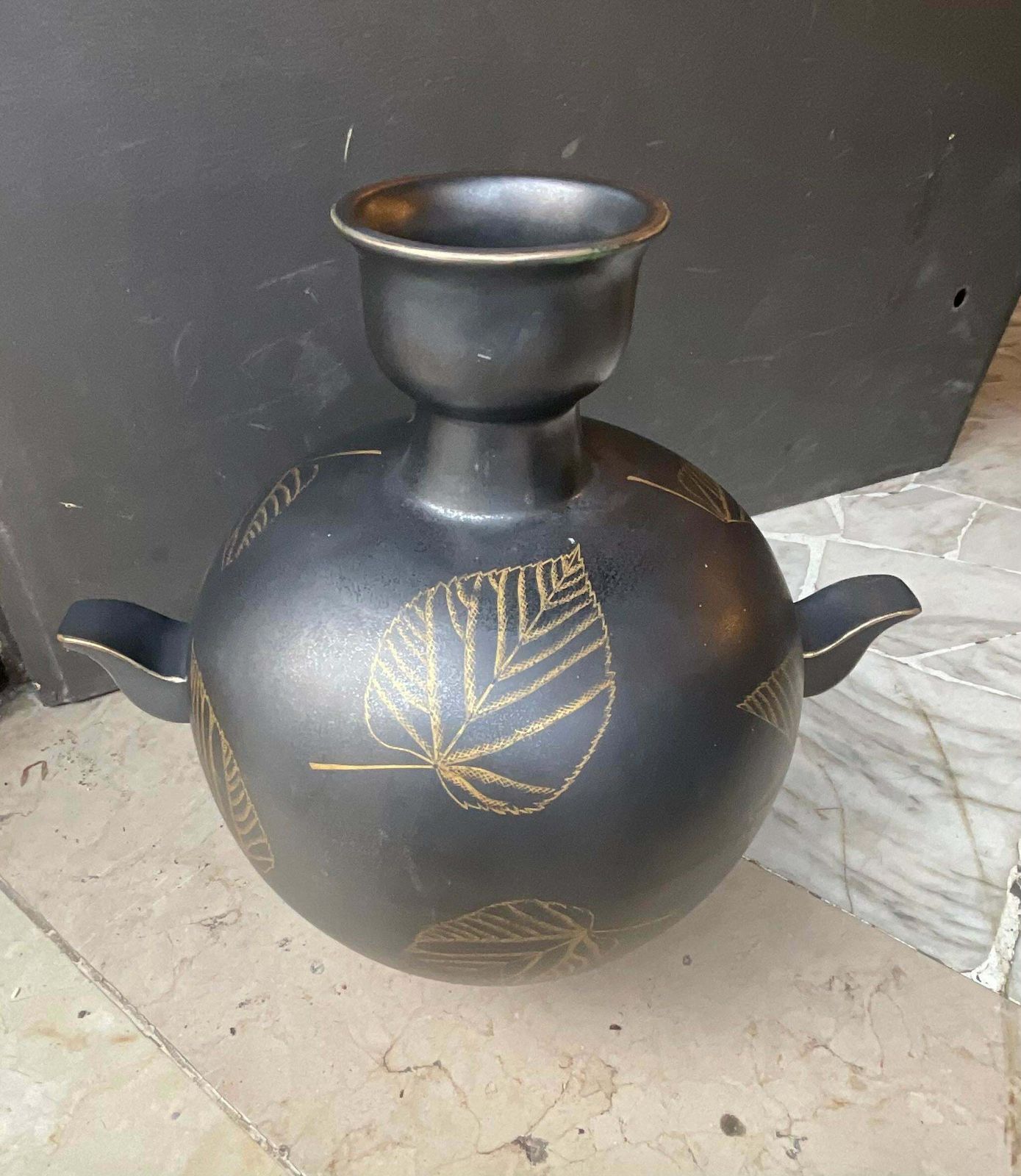 photo vinterior Guido Andlovitz   Vase Model Monza 46  Glazed Strong Earthenware    Italy 1930