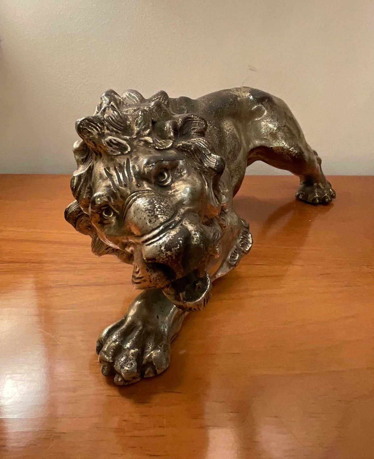 Mario Cacciapuoti   Silver Plated Copper Plated Stoneware   Made In Italy .1930 photo 1040.0