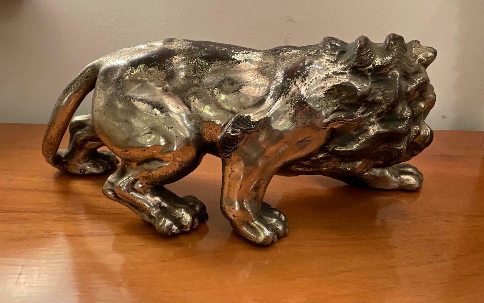 photo vinterior Mario Cacciapuoti   Silver Plated Copper Plated Stoneware   Made In Italy .1930