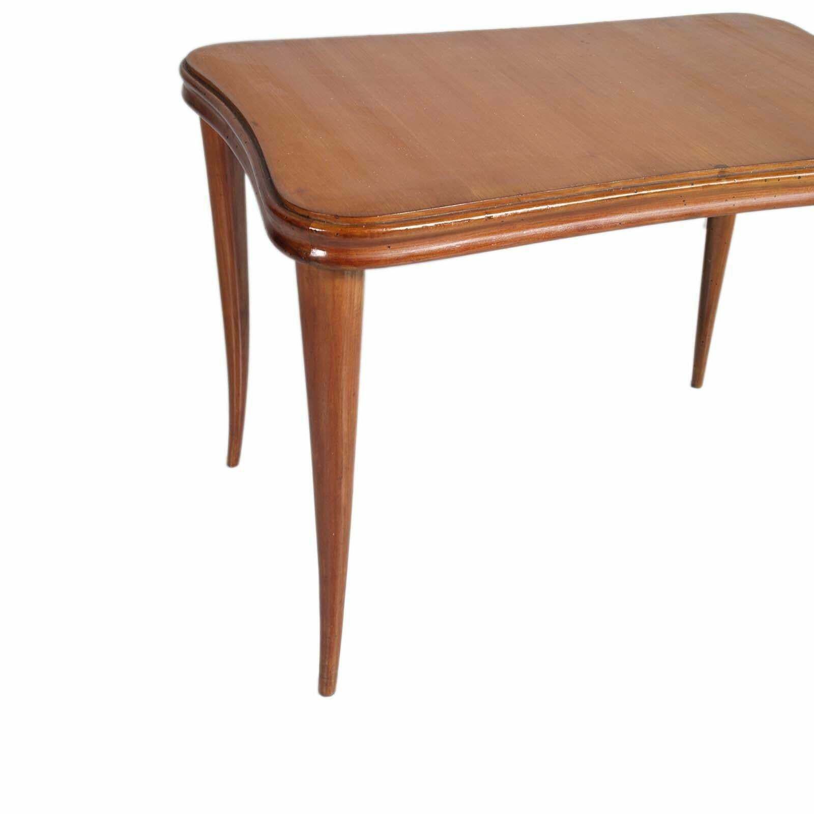 1950s Coffee Table By Paolo Buffa For Brugnoli Mobili Cantù , Beech And Rosewood photo Furniture