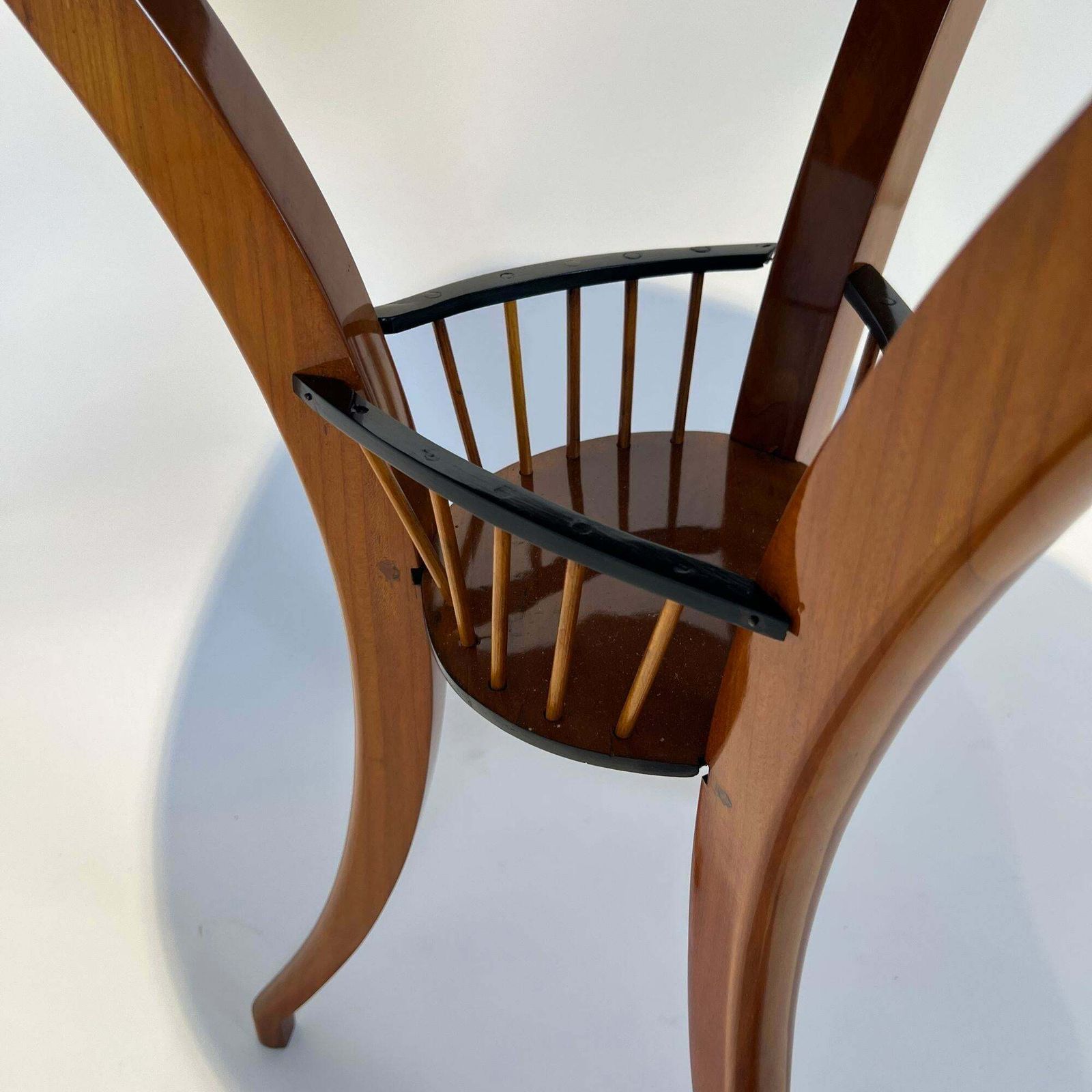 photo vinterior Biedermeier Sewing Table, Cherry Wood, South Germany Circa 1820