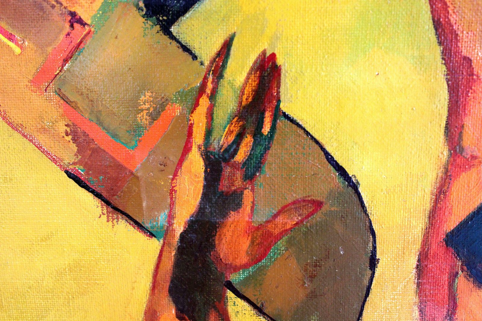 photo vinterior Ivars Muizulisicarus. 1981. Oil On Canvas, 100x150 Cm1981