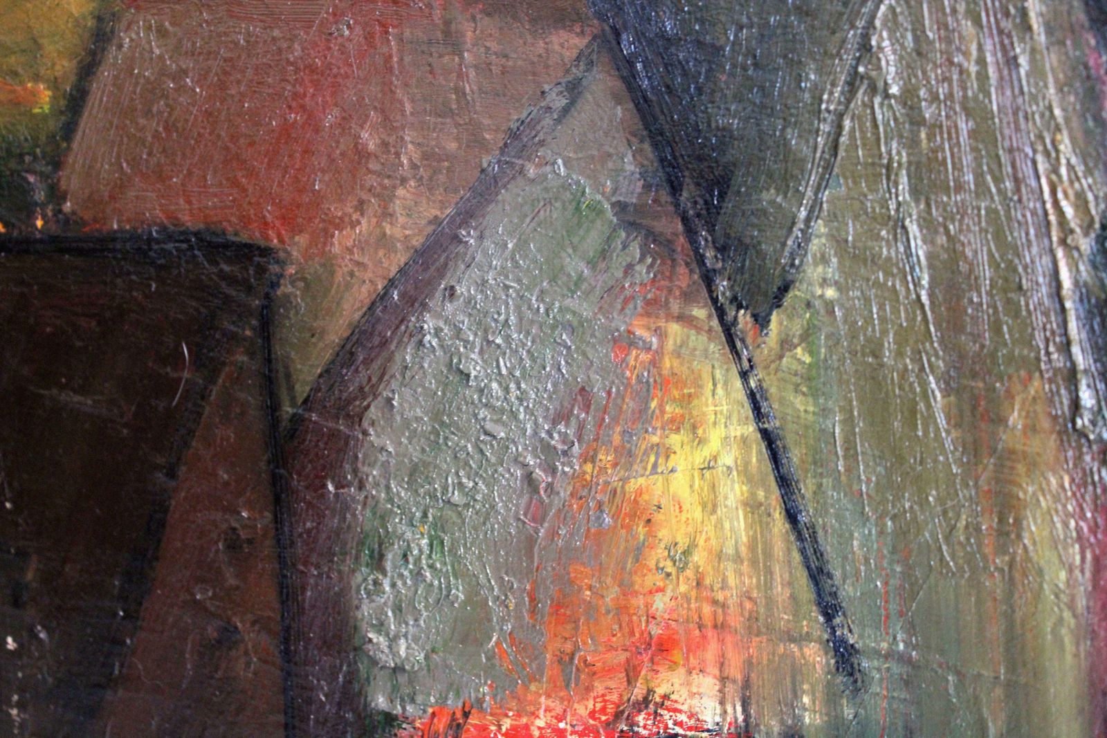 Aleksandr Rodin (1922 2001)evening. 1981, Oil On Canvas, 65x70 Cm1981 photo vinterior