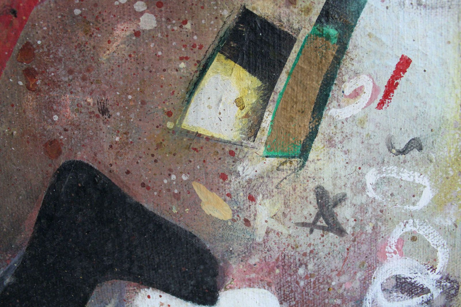 Victor Karnauh Bird At The Wheel . Oil On Canvas, 60 X 92 Cm photo 2988.0