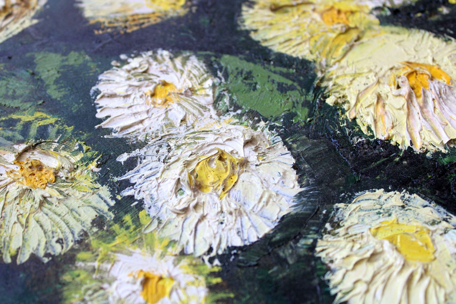 Laimdots Murnieksflowers In A Vase. Oil On Canvas, 66x49 Cm photo 1498.0