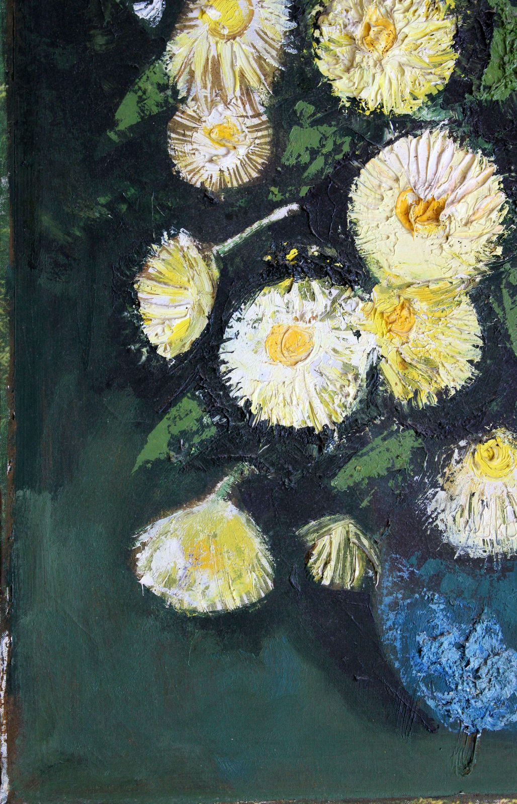 photo for sale Laimdots Murnieksflowers In A Vase. Oil On Canvas, 66x49 Cm
