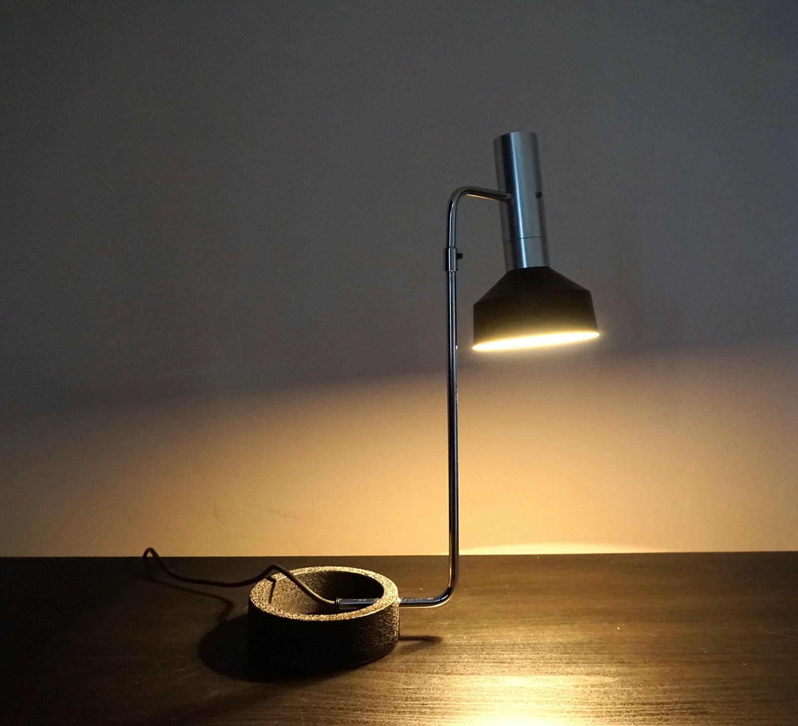 photo vintage Baltensweiler Minilux Table Lamp By Rosemarie And Rico Baltensweiler, 1960