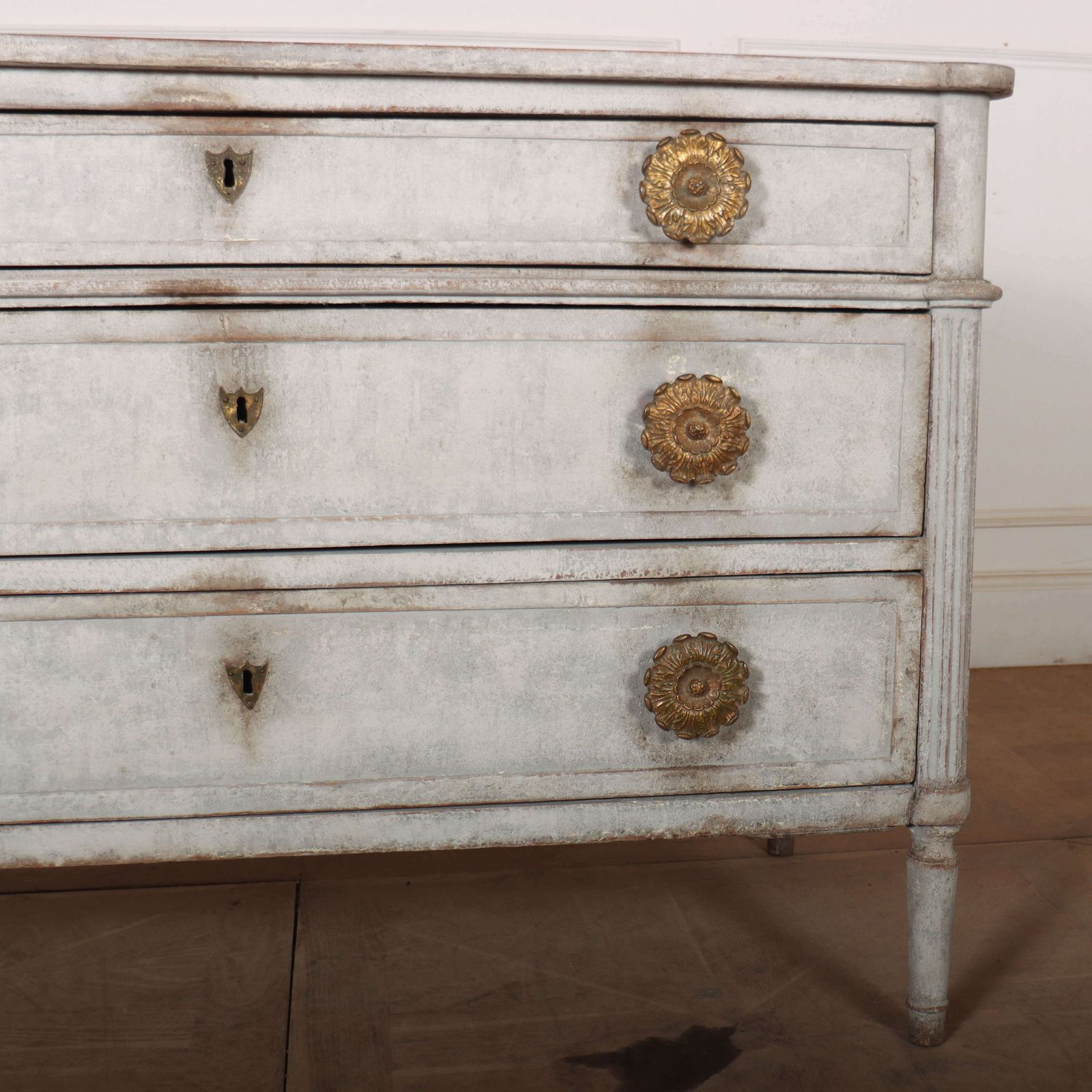 French Painted Oak Commode, 1800s photo 4140.0